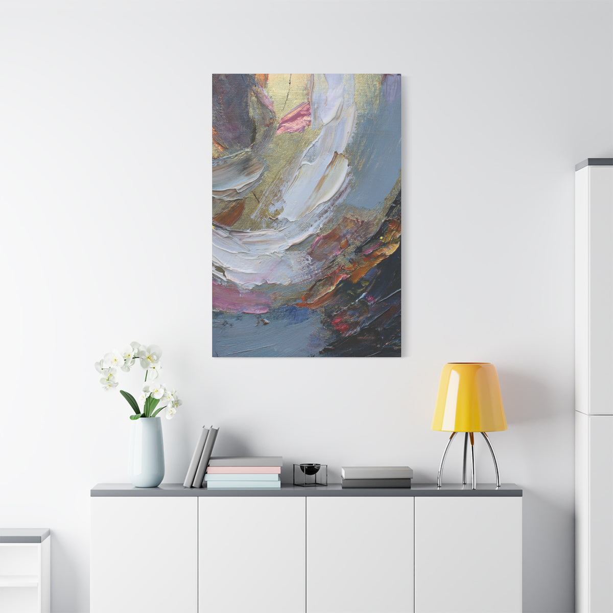 Abstract Oil Painting Print Canvas 20x24,20x30,24x30 24x32,24x36,30x40 32x48,36x48,40x60 Pine-Wood Inner Frame ABS-87