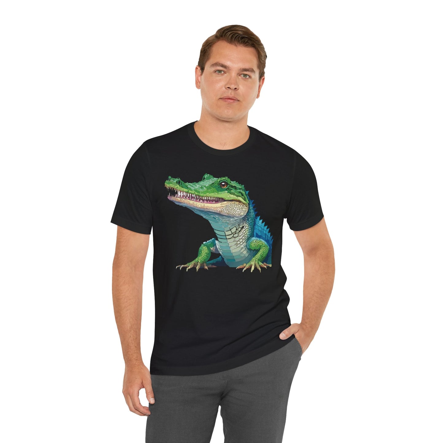 Unisex Animal Shirt With Art Design Wildlife Tee Shirt For Everyday Wear And Comfort