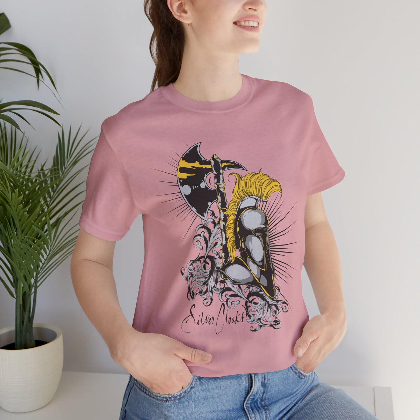Stylish Armor Graphic Tee, Artistic Tee, Graphic T-Shirt, Artistic Vintage T-Shirt, Vintage Shirt