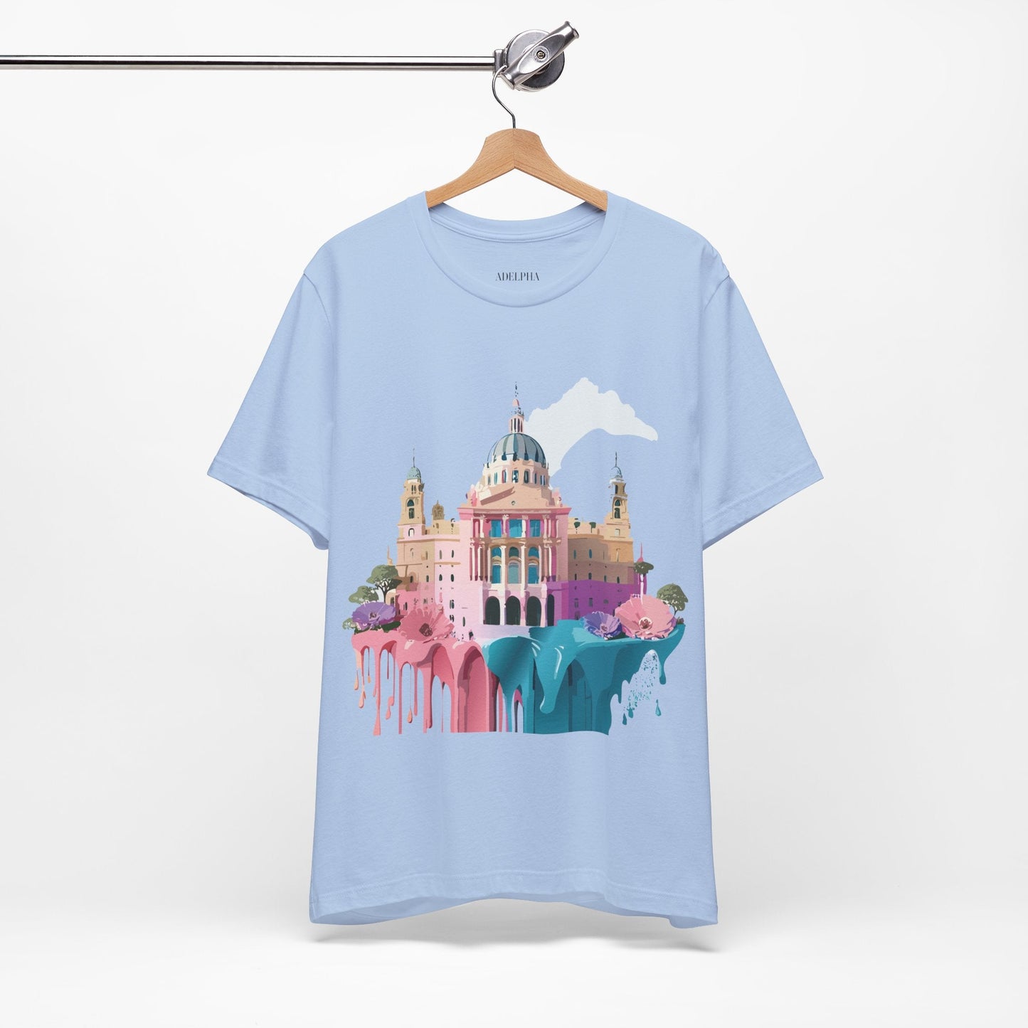 Madrid Tourist Shirt Graphic Tee Unisex Vintage Inspired Adelpha Art Design Tee Collection