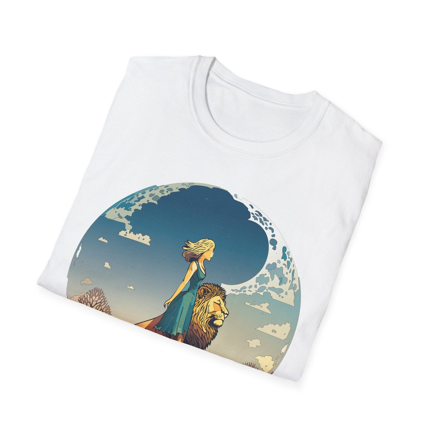 Womens Graphic T Shirt Art Design Tee Softstyle 64000 100 Percent Cotton Unisex Comfort