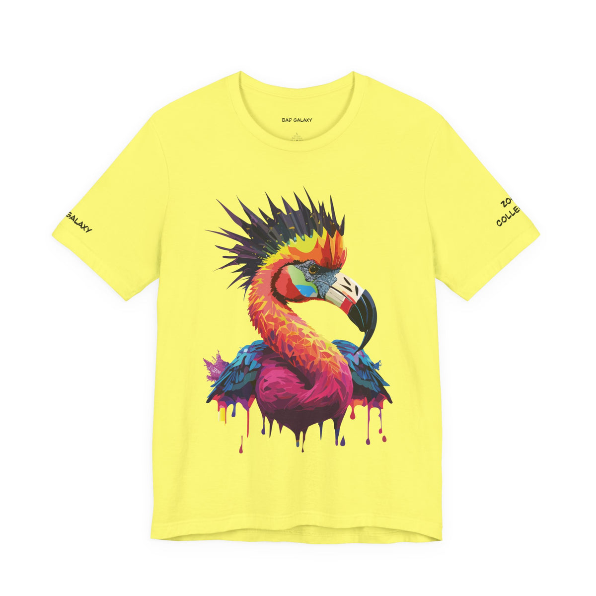 Animal Graphic Unisex Cotton Bella+Canvas Tee with Art Design b11