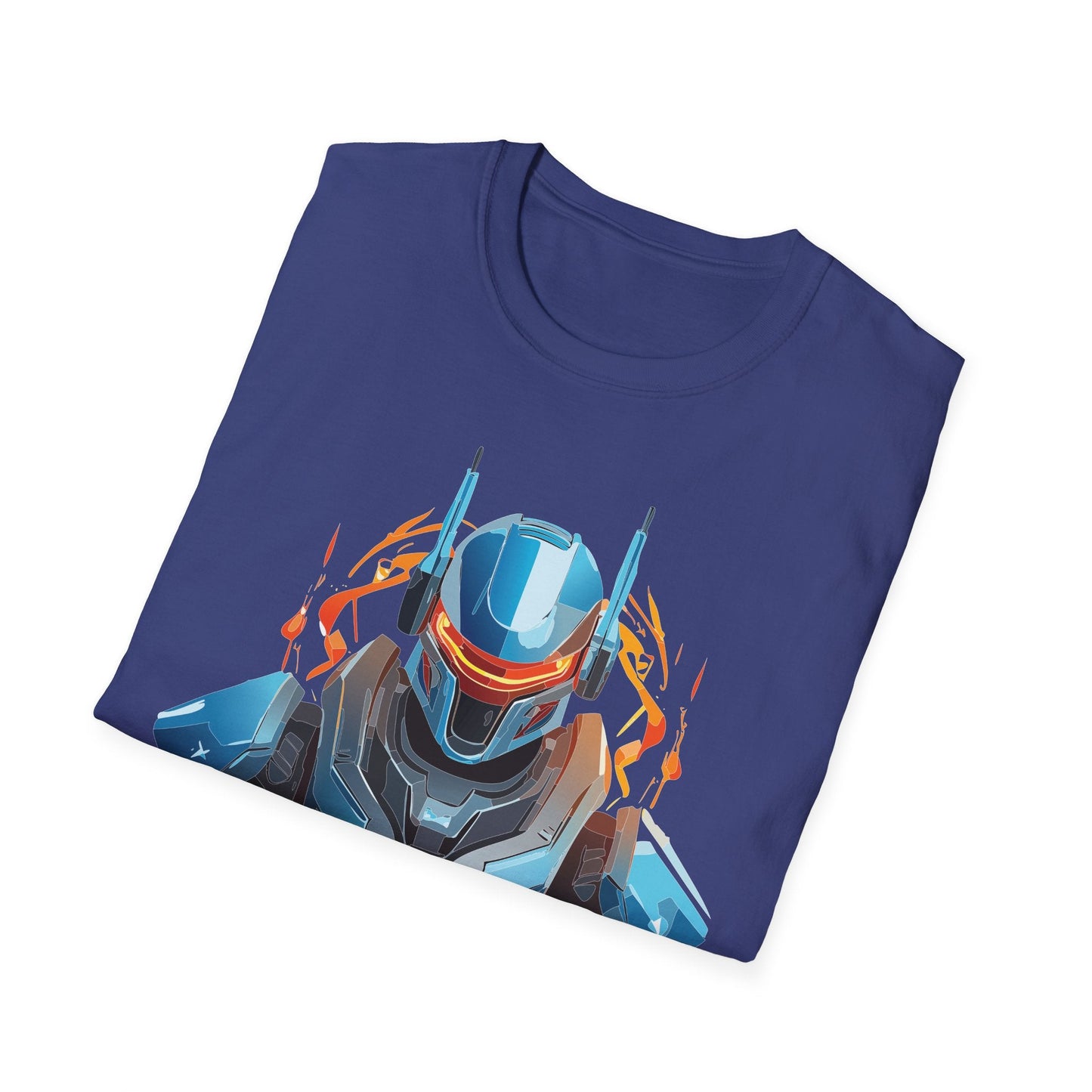 Cyborg Tee Robot Shirt Terminator Design Unisex Gildan Softstyle 64000 100 Percent Ring Spun Cotton
