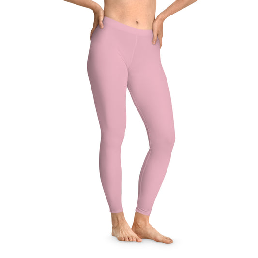 Pink Color Leggings, Pink Leggings