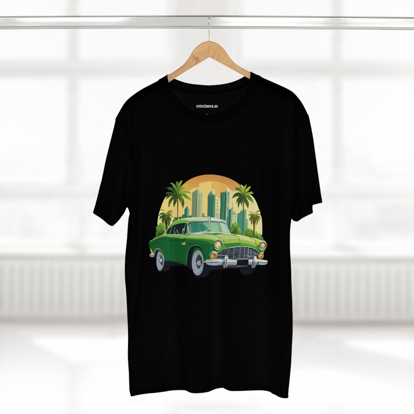 Retro Car Shirts Vintage Car Shirts Unisex Premium Cotton Tee With Original Art Design