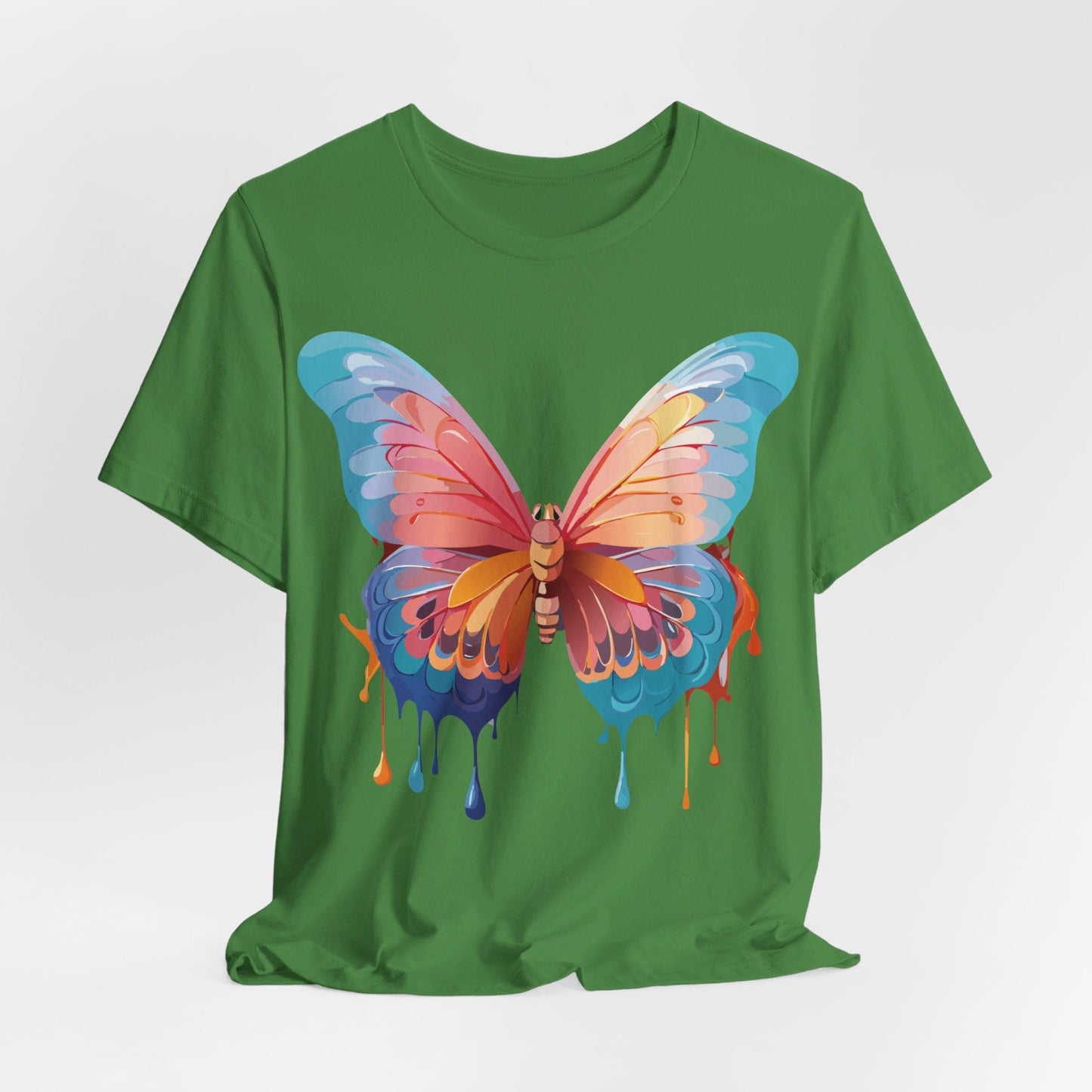 Butterfly Graphic Tee Adelpha Unisex Short Sleeve Design Tee