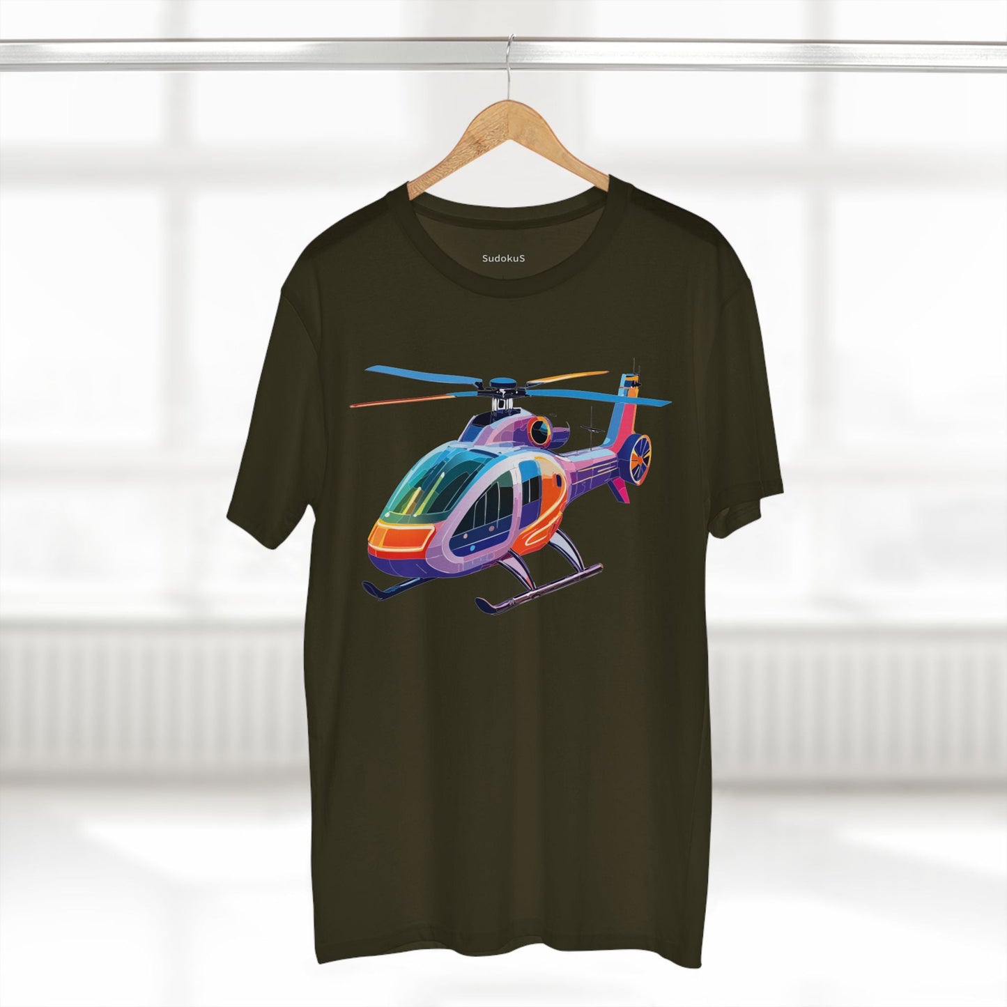 Chopper Graphic Unisex 100 Cotton Staple Tee 13