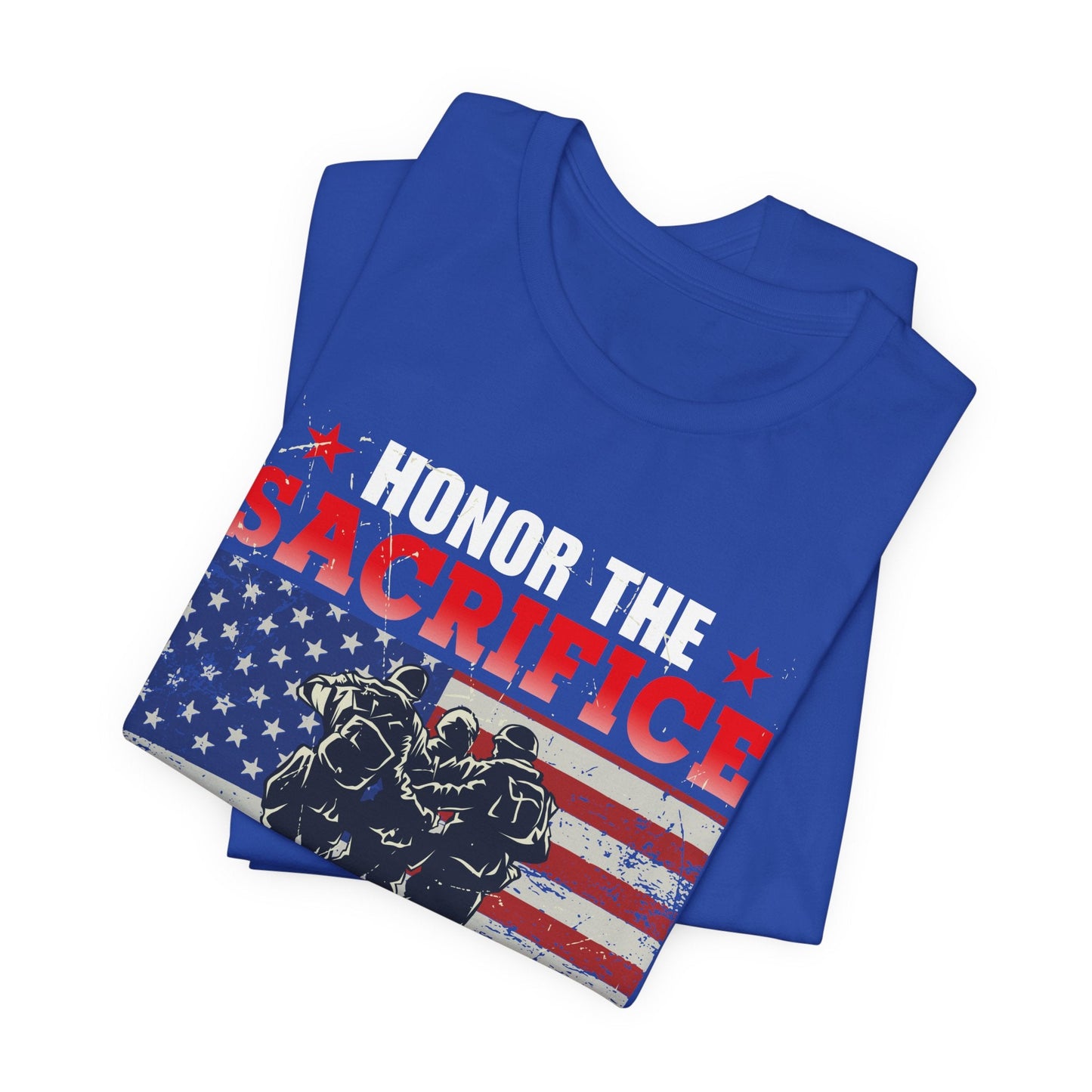 American Flag Graphic Unisex Cotton T-Shirt v24