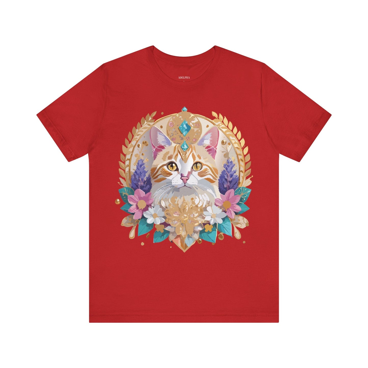Medallion Graphic Unisex 100 Cotton Vintage Animal Medal Artwork Tee 10