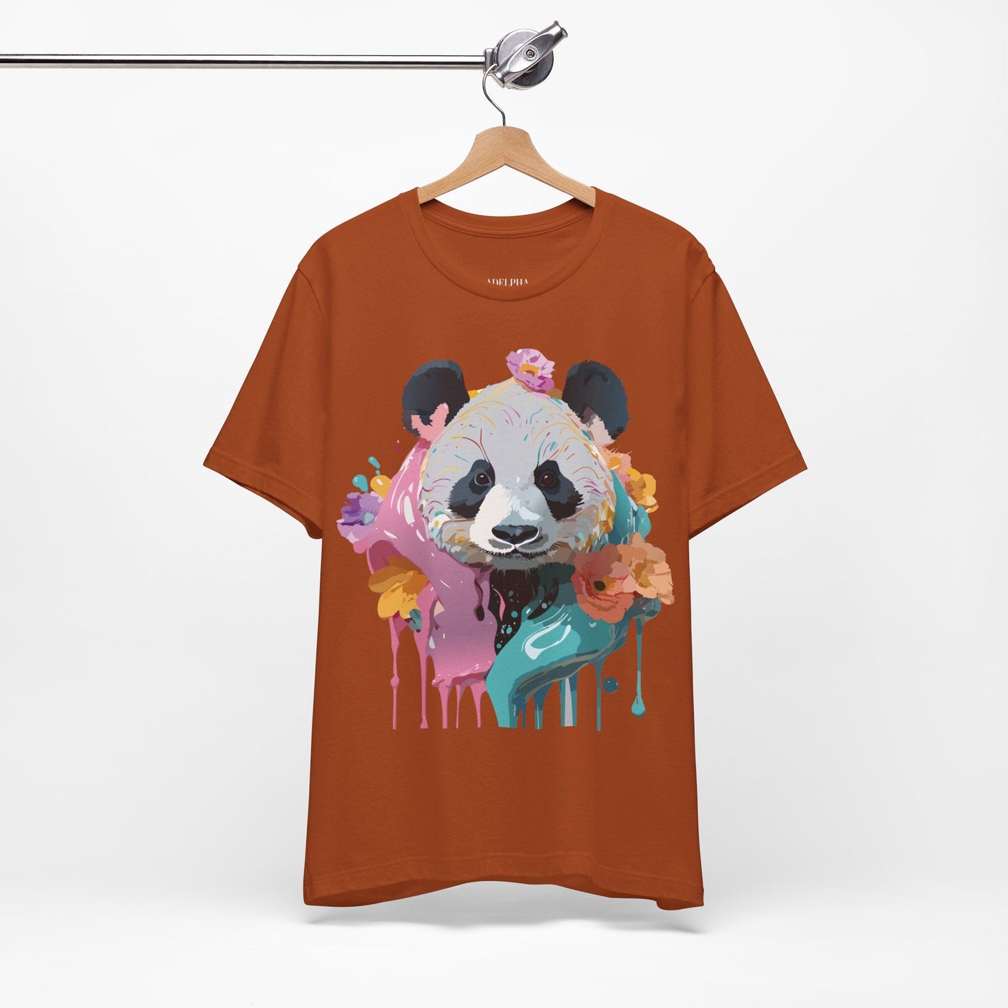 Panda Graphic Tee From Adelpha Unisex Jersey Short Sleeve Vintage Inspired Shirt
