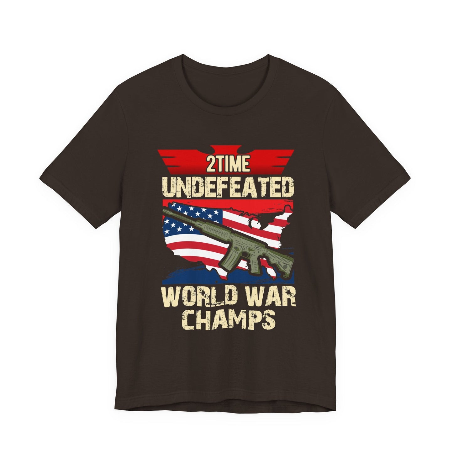 Army Veteran Patriotic Graphic Design Unisex Cotton T-Shirt v15