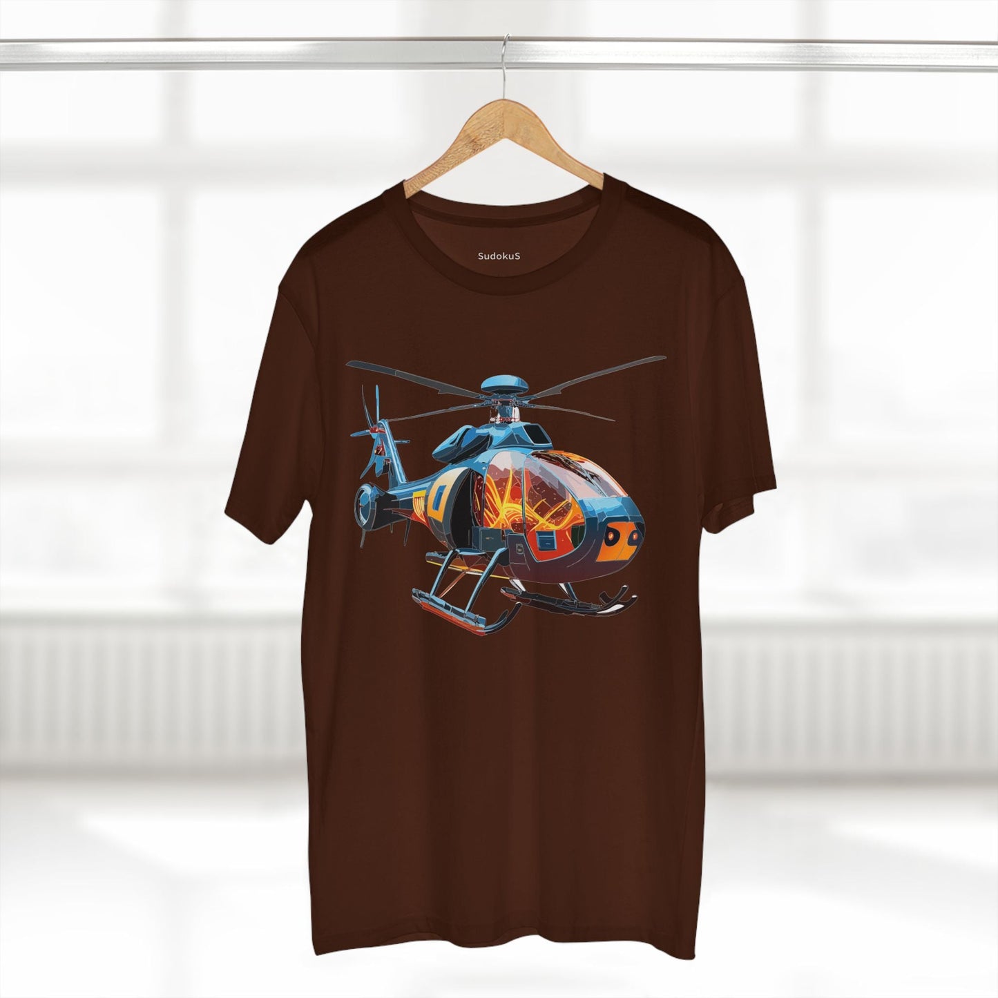 Chopper Graphic Unisex 100 Cotton Staple Tee 4