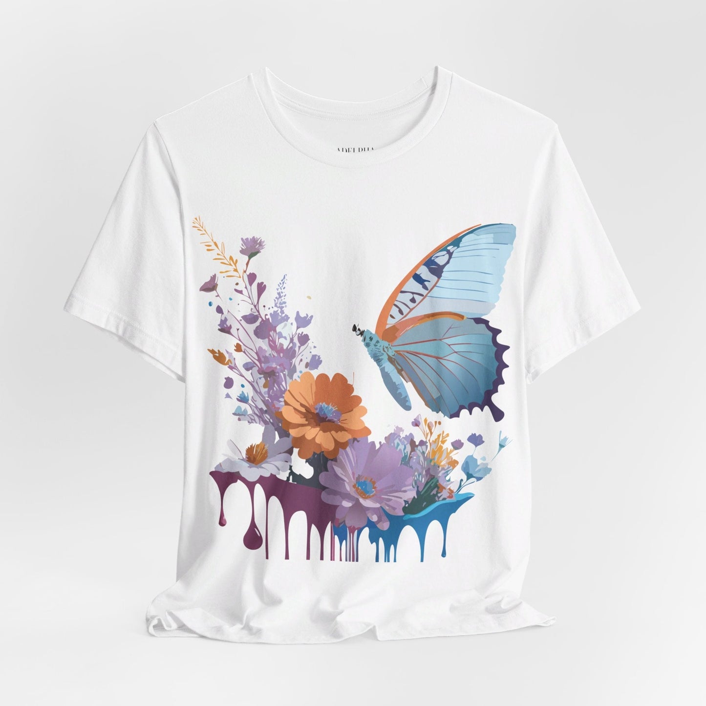 Adelpha Vintage Inspired Graphic Tee Unisex Short Sleeve Artwork