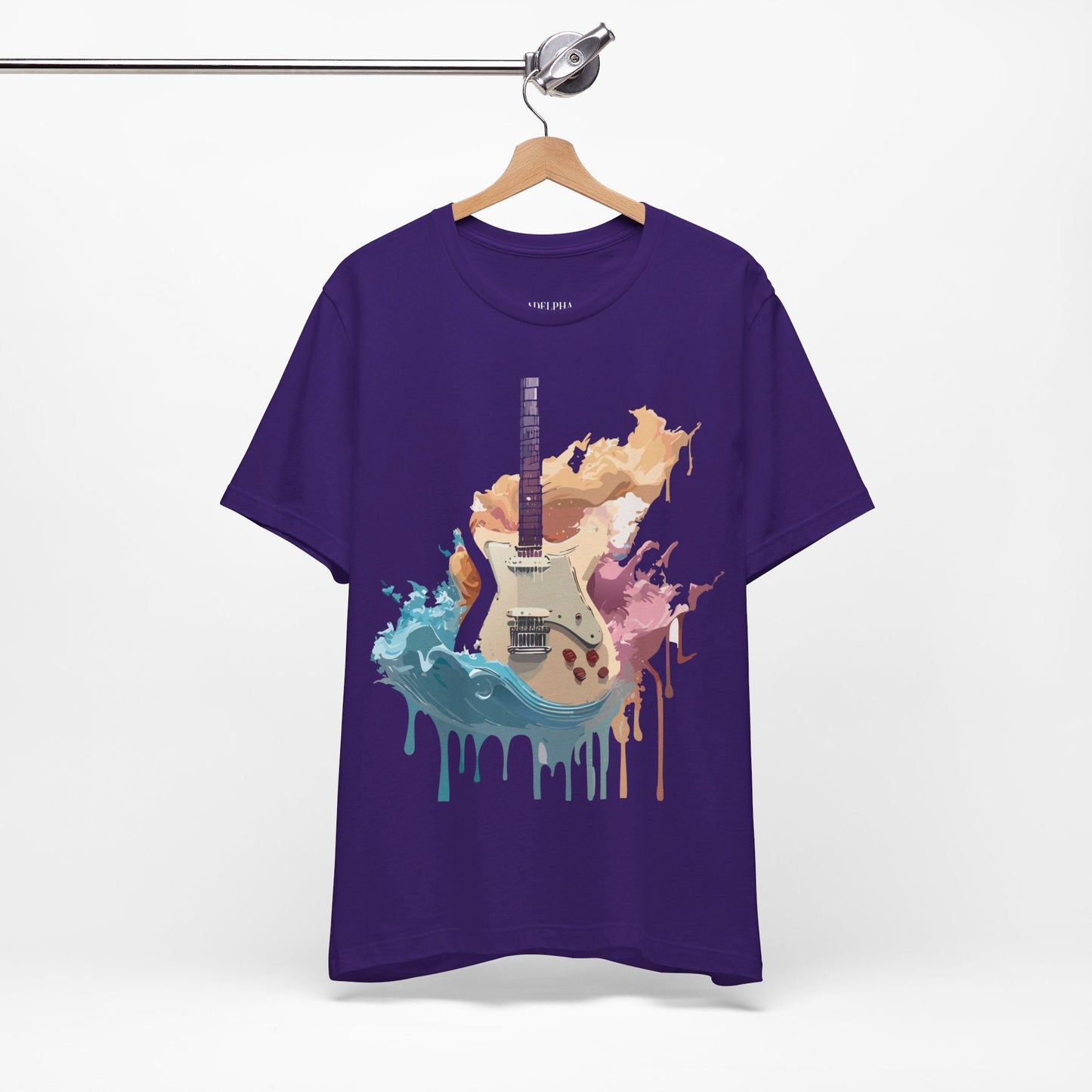Adelpha Music Graphic T Shirt Unisex Jersey Short Sleeve Vintage Inspired Artwork Tee