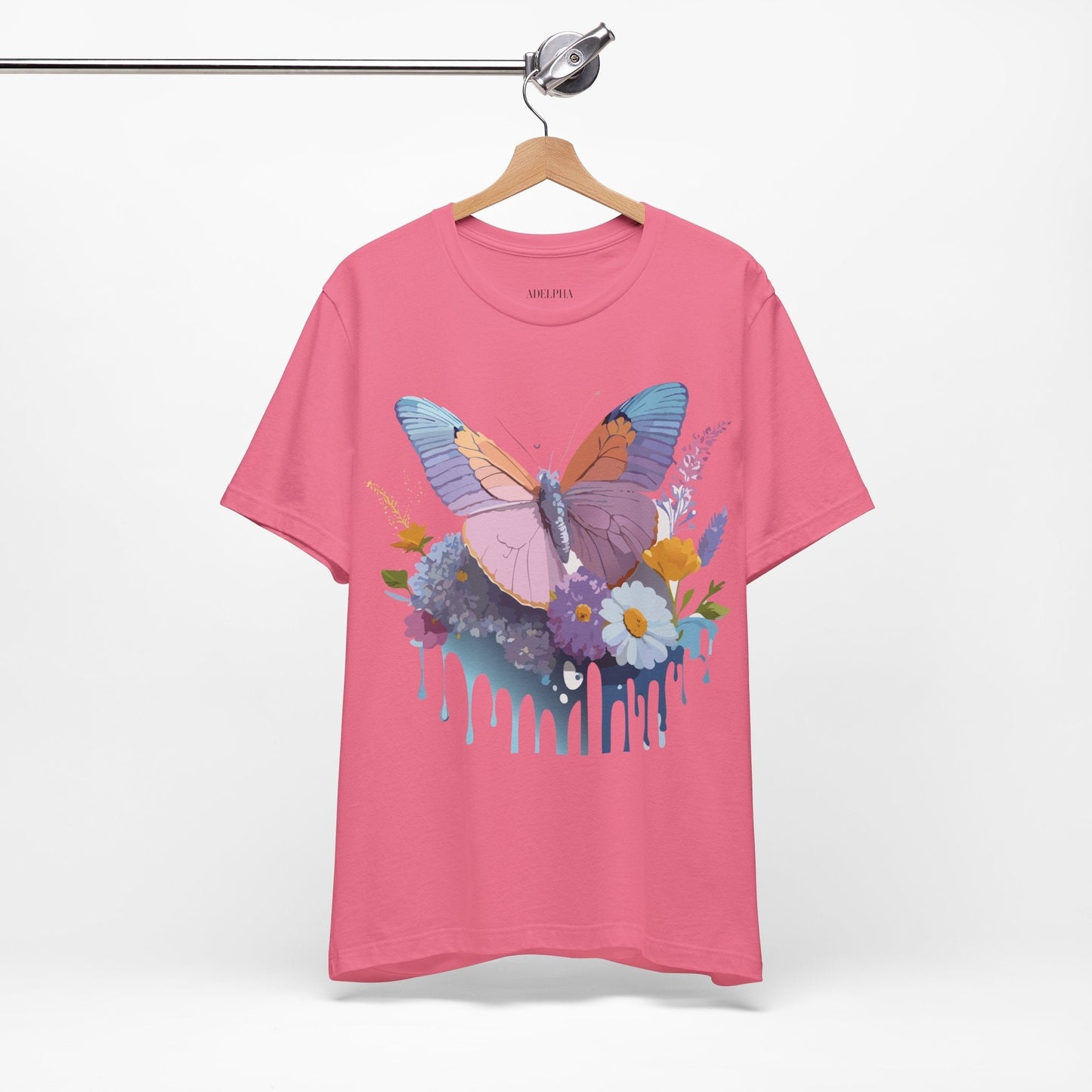 Butterfly Graphic Tee Unisex Vintage Inspired Artwork Adelpha