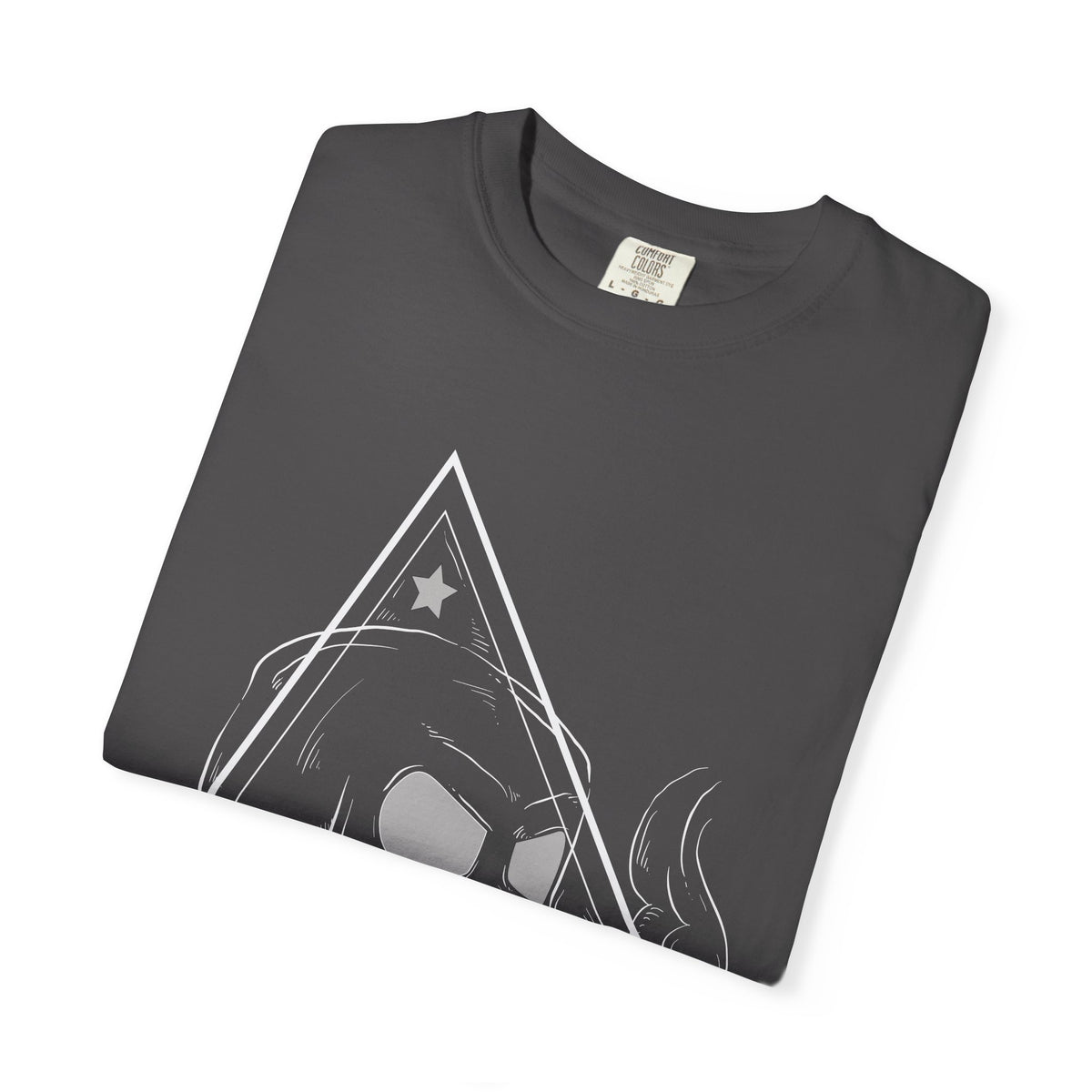 Camiseta unisex de algodón con calavera 