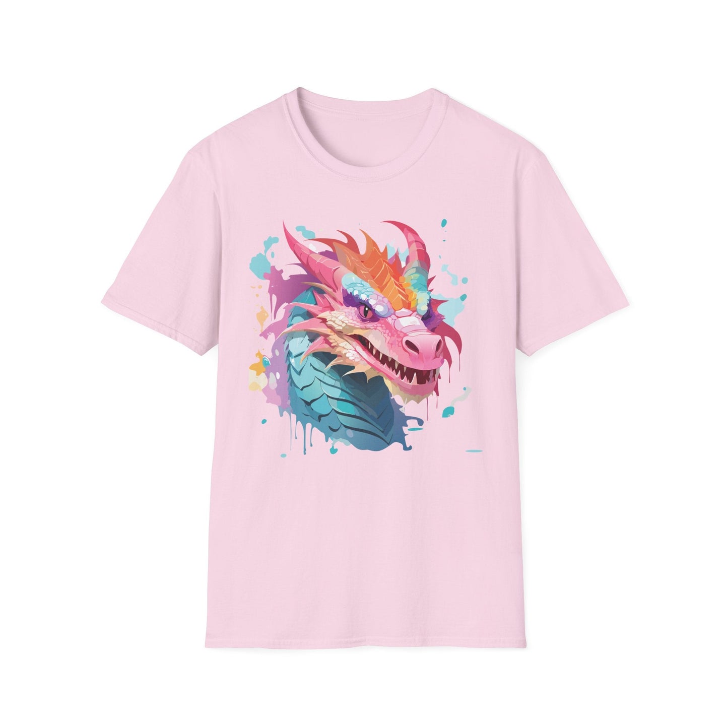 Dragon T Shirt Unisex Dragon Graphic Tee Softstyle 64000 Lightweight Comfort Durable Breathable