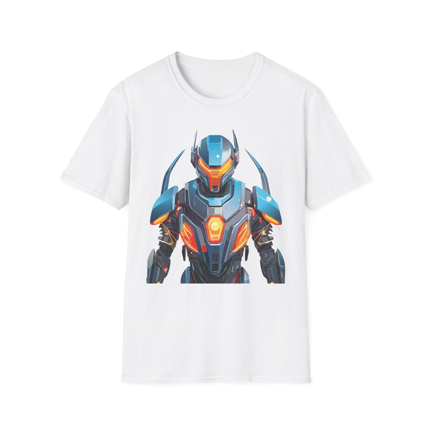 Cyborg Tee Robot Shirt Terminator Shirt Unisex Gildan Softstyle 64000 Soft Cotton Tee