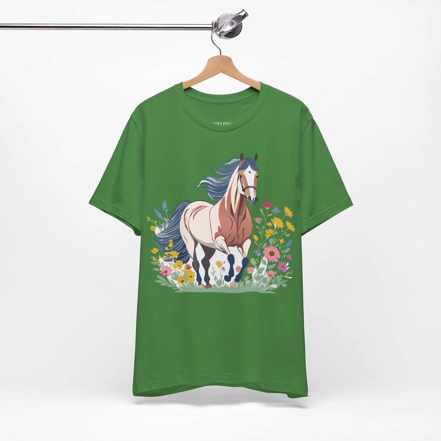 Horse Graphic Unisex 100 Cotton Vintage Animal Art T-Shirt 10