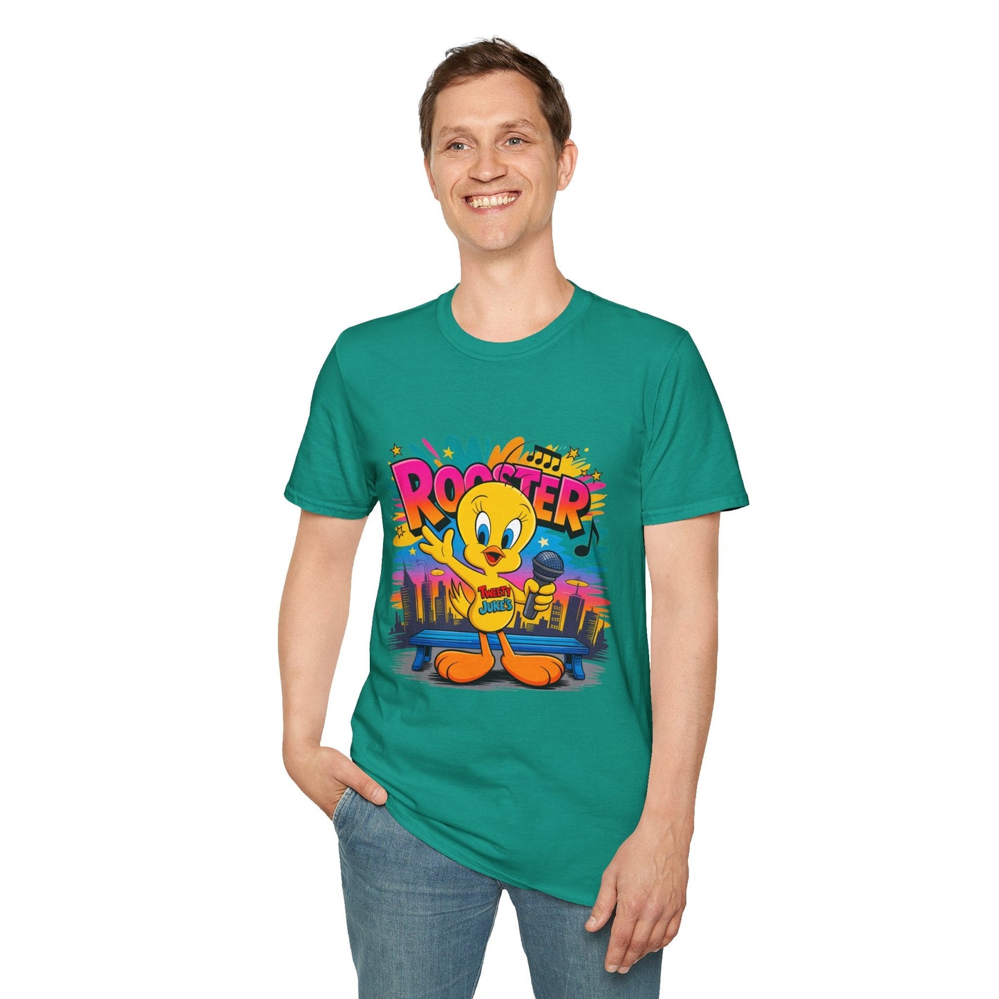 Cartoon T Shirt With Animation And Funny Animals Tee Shirt For Unisex Wear Comfortable