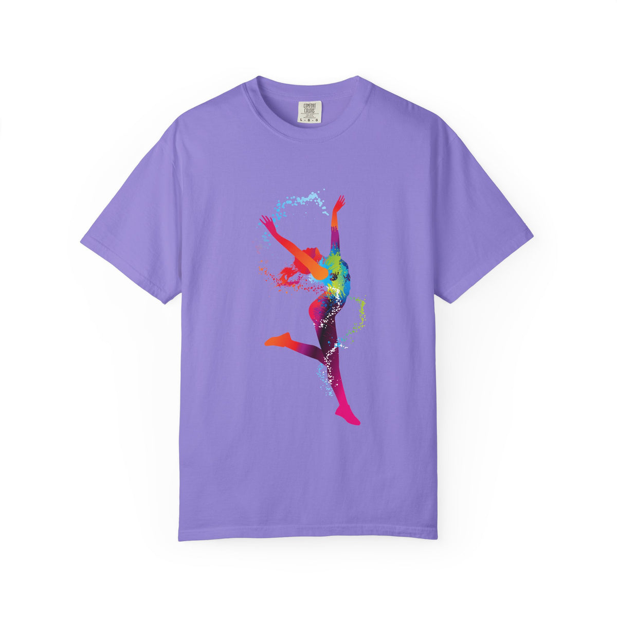 Sports Graphic Unisex T-Shirt Garment Dyed Cotton Relaxed Fit Comfort Colors 3