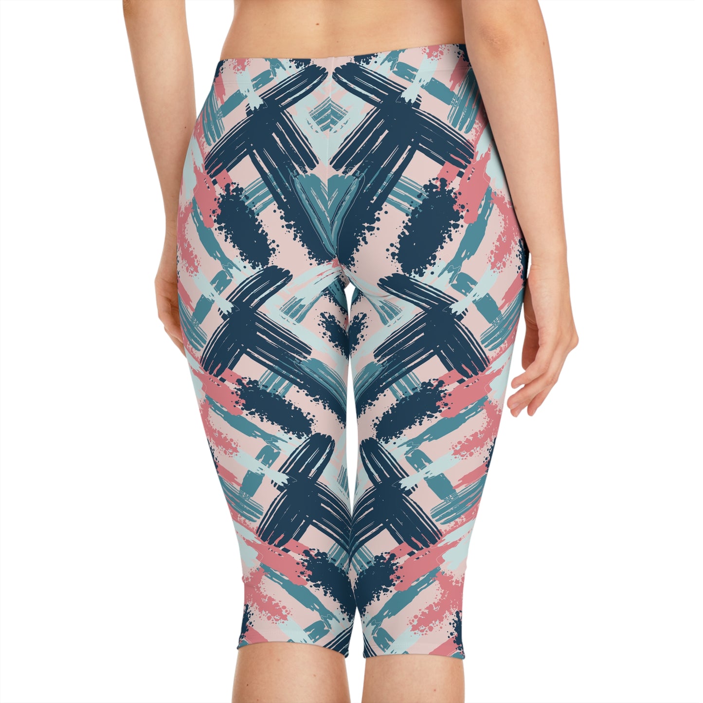 Abstract Leggings