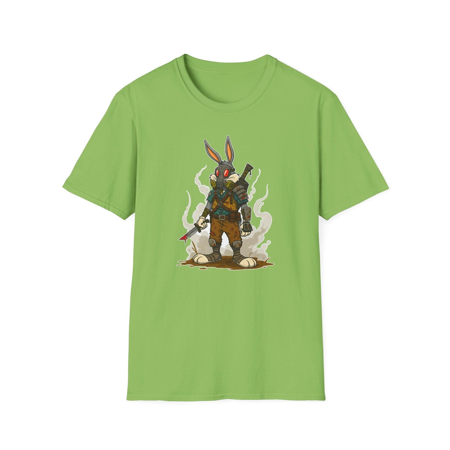 Bugs Bunny T Shirt Unisex Softstyle Cotton Tee With Cartoon Animation Design Artwork