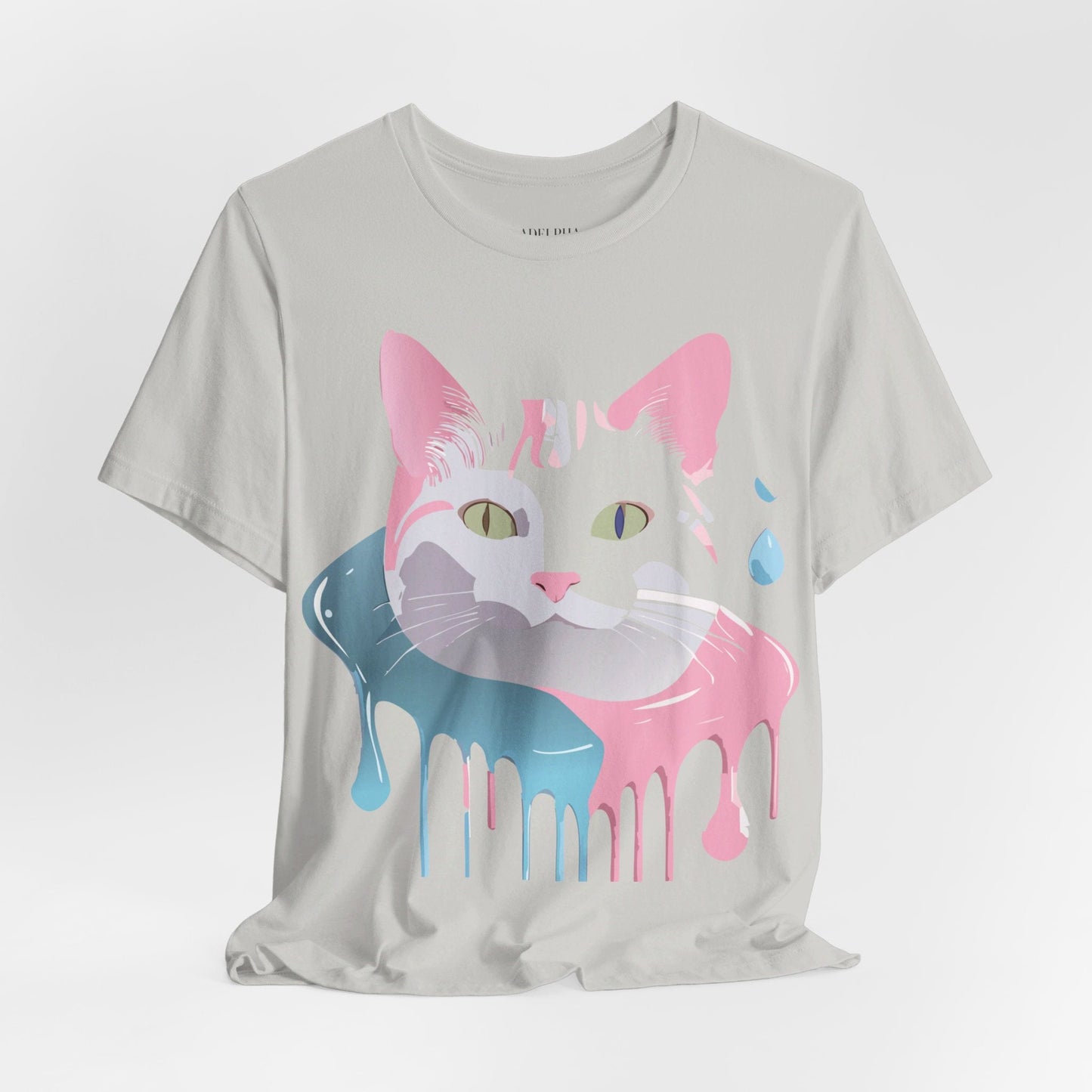 Adelpha Cat Graphic Tee Unisex Short Sleeve Shirt Vintage Inspired Artwork