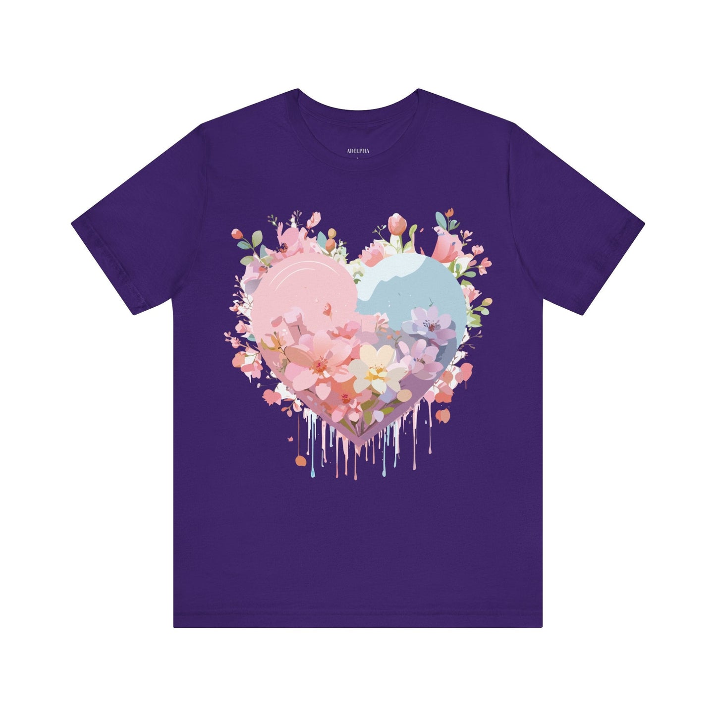 Adelpha Unisex Graphic Tee Vintage Inspired Art Design Short Sleeve Shirt For Everyday Wear