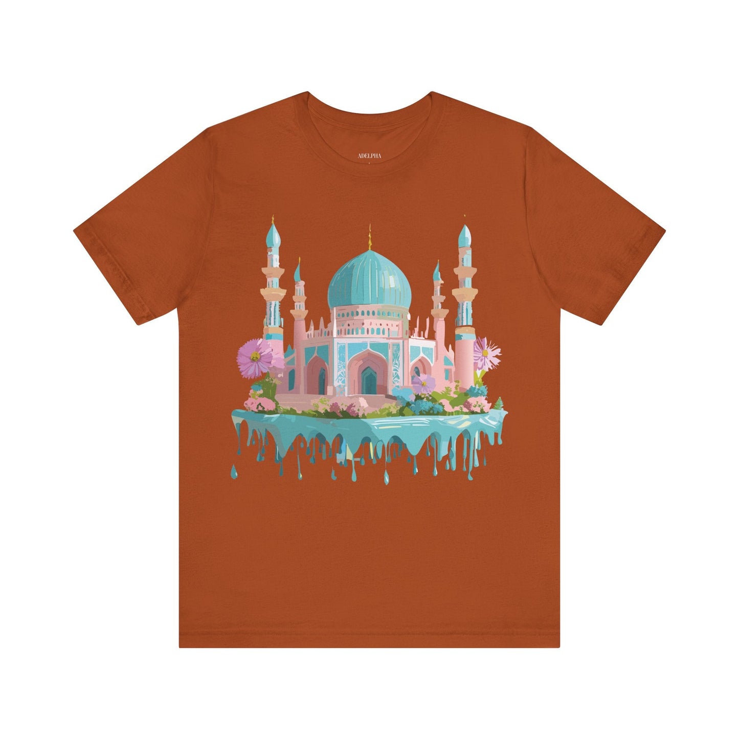Tourist Shirt With Tashkent Graphic Tee By Adelpha Unisex Short Sleeve Vintage Artwork