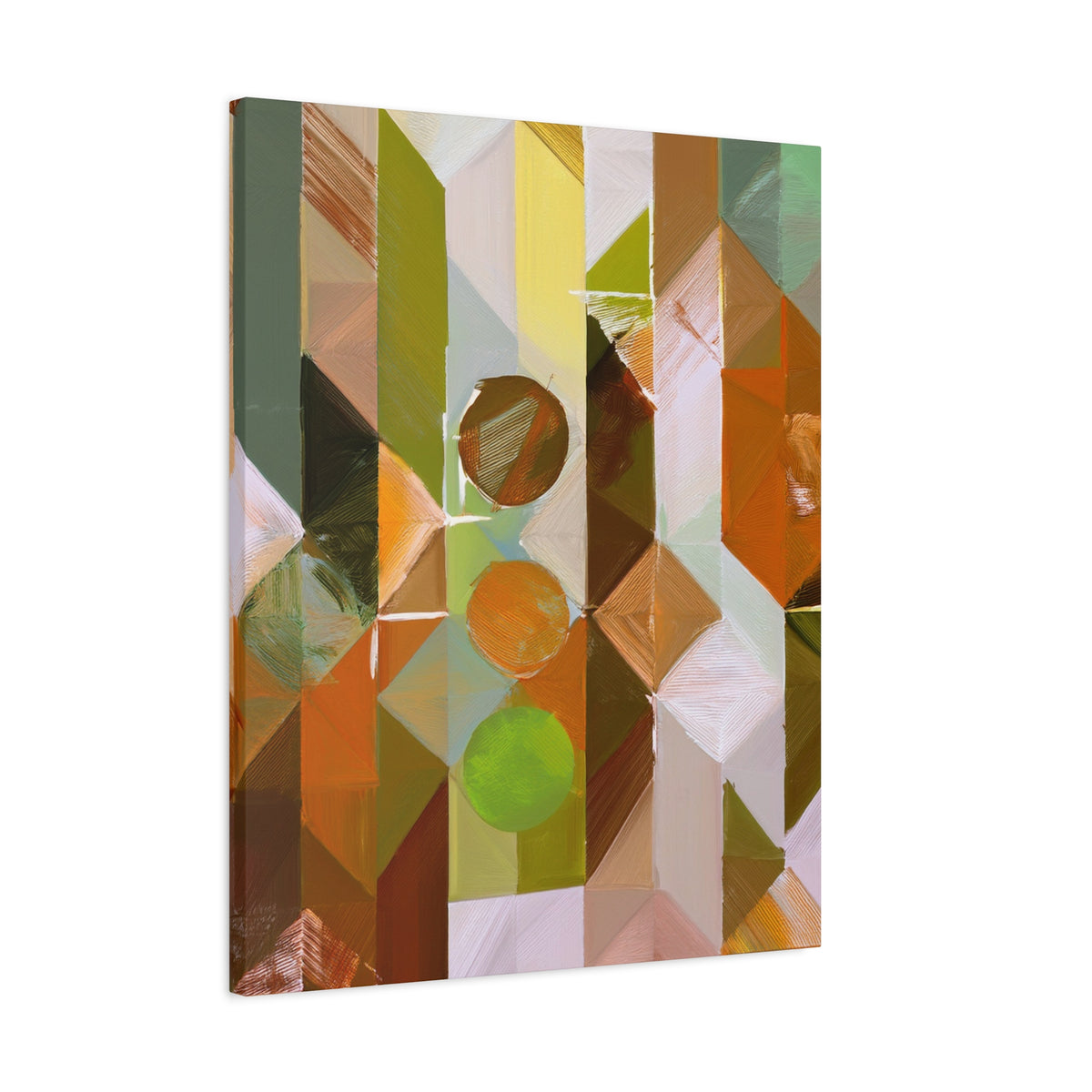 Abstract Geometric Painting Print Canvas 20x24,20x30,24x30 24x32,24x36,30x40 32x48,36x48,40x60 Pine-Wood Inner Frame ABS-56