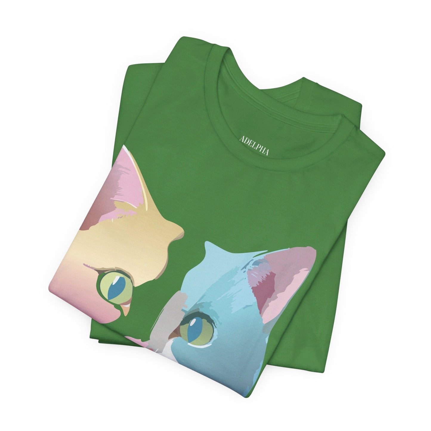 Cat Graphic Tee Unisex Vintage Inspired Shirt By Adelpha Limited Edition