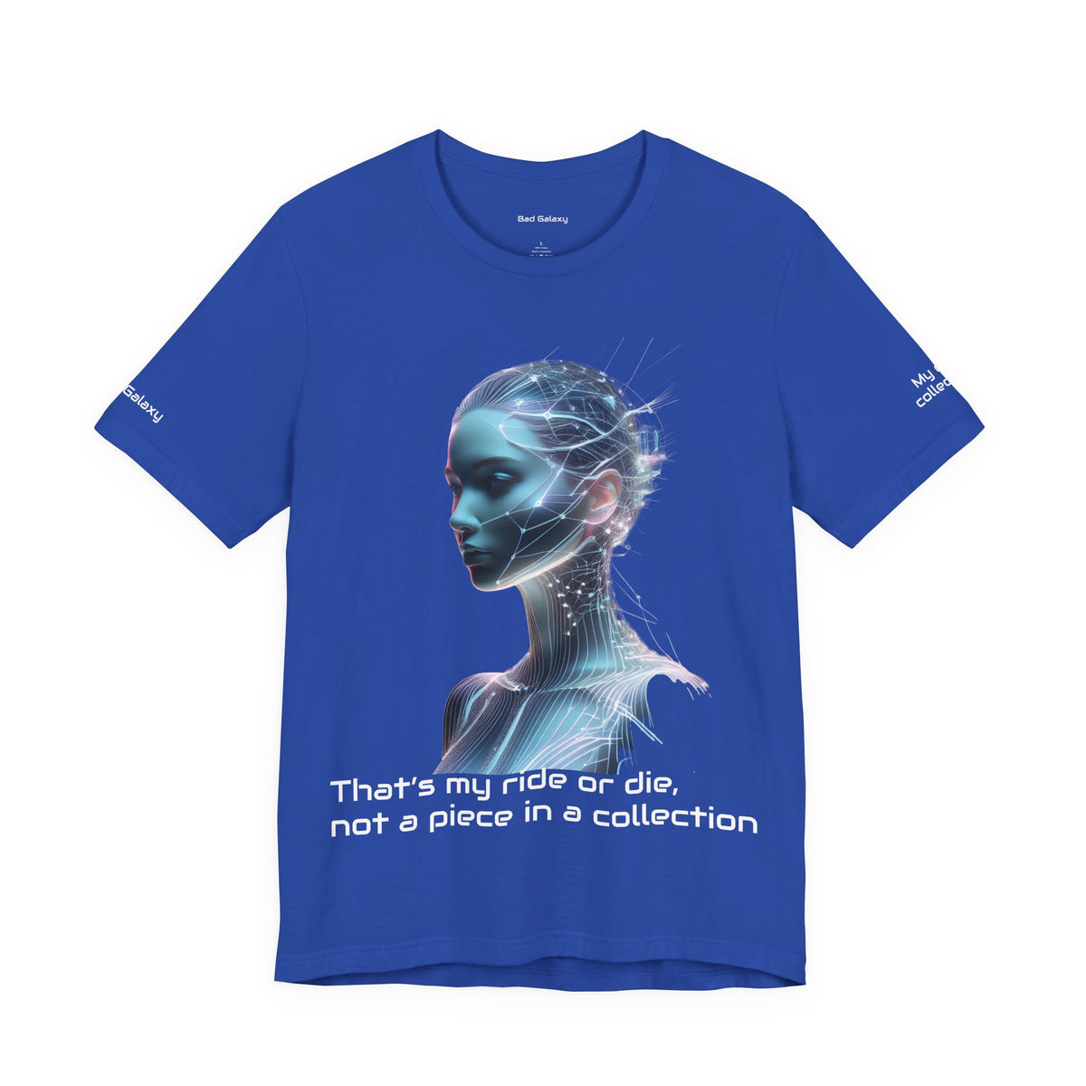 Car Graphic Unisex Cotton Bella+Canvas Tee with Art Design b14