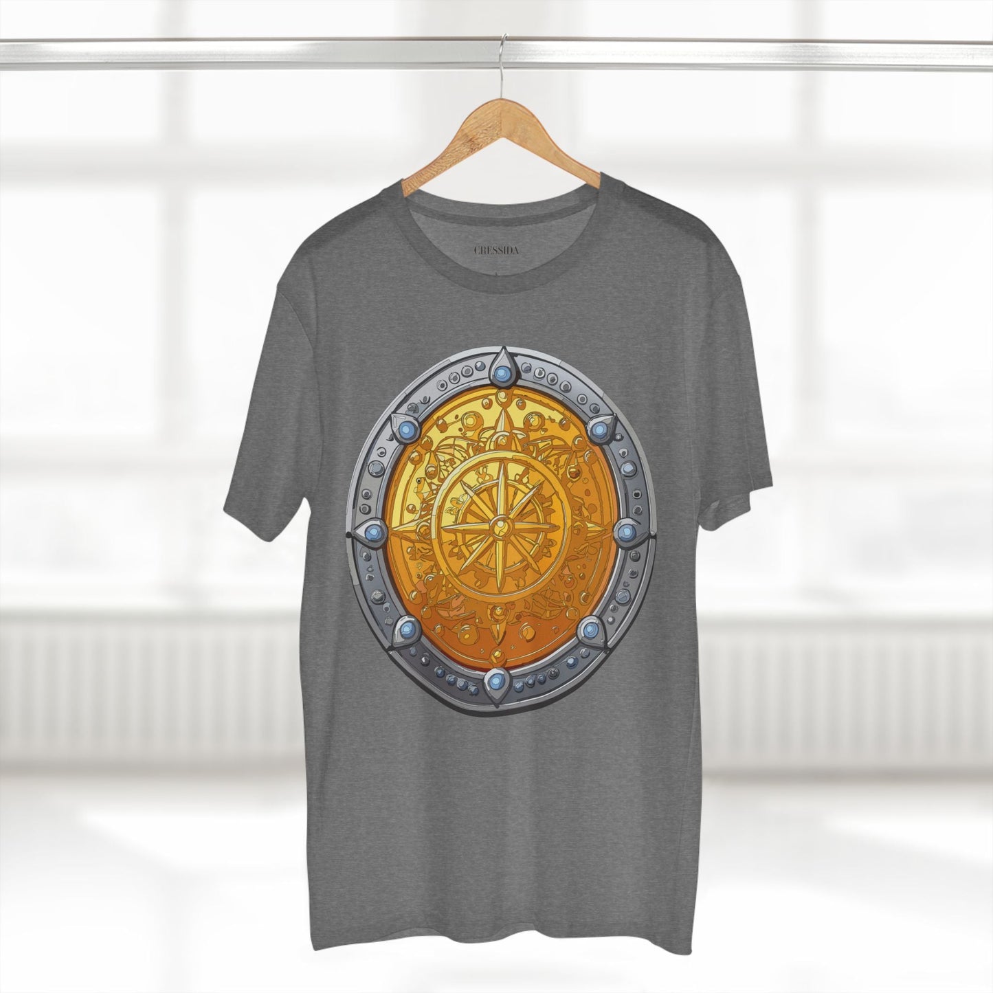 Antique Gold Coin Graphic Design T-Shirt Unisex 100 Cotton With Golden Print Artwork Tee 9