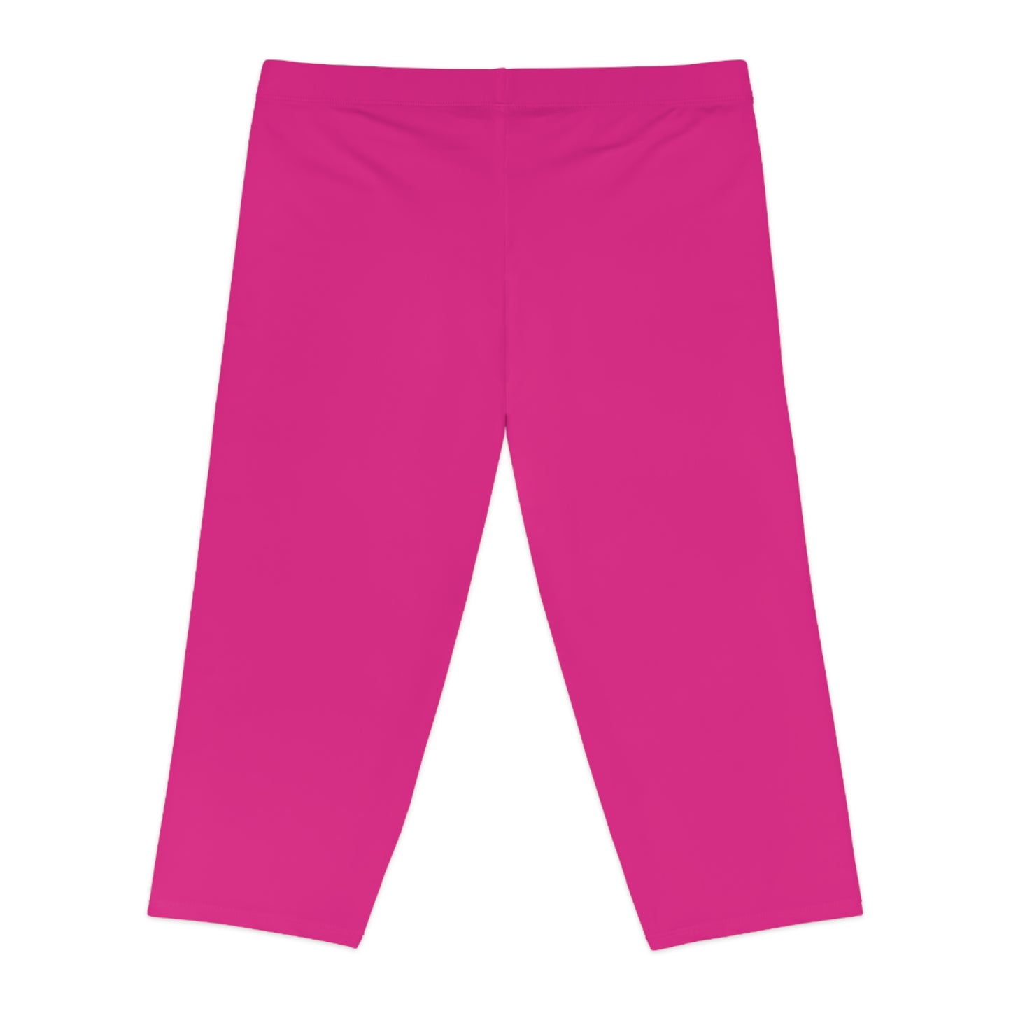 Pink Color Capri Leggings, Pink Capri Leggings 11