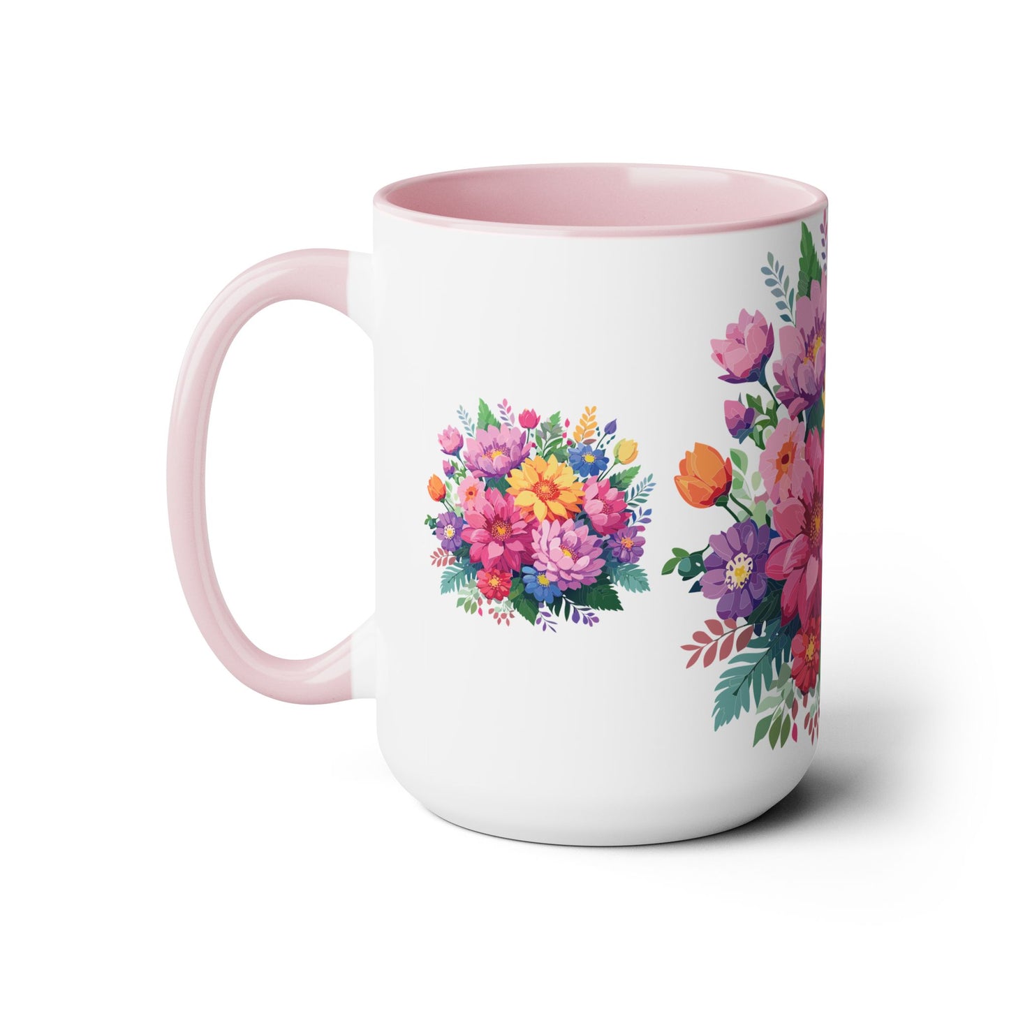 Floral Mug, Floral Cup