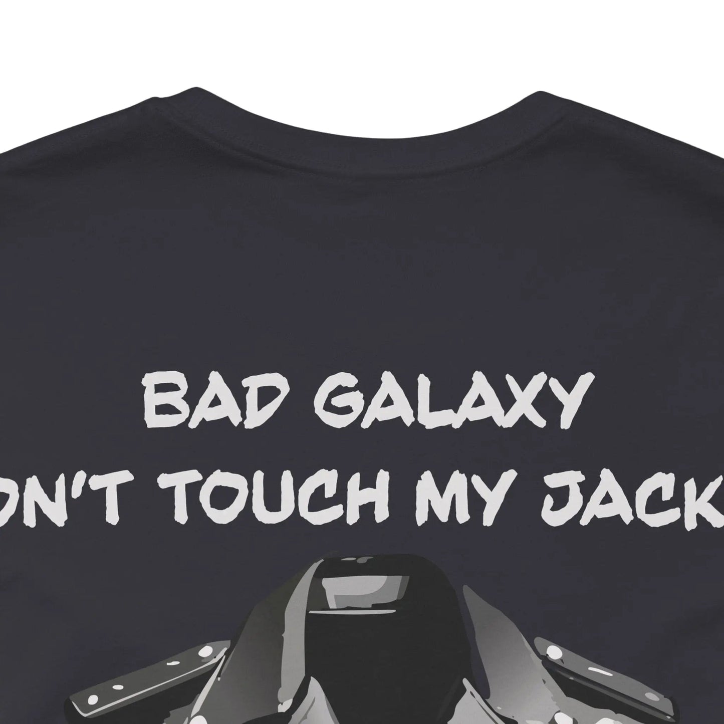 Punk Rock Tee Shirt From Bad Galaxy Made To Order 100 Percent Cotton USA Eco Friendly Inks