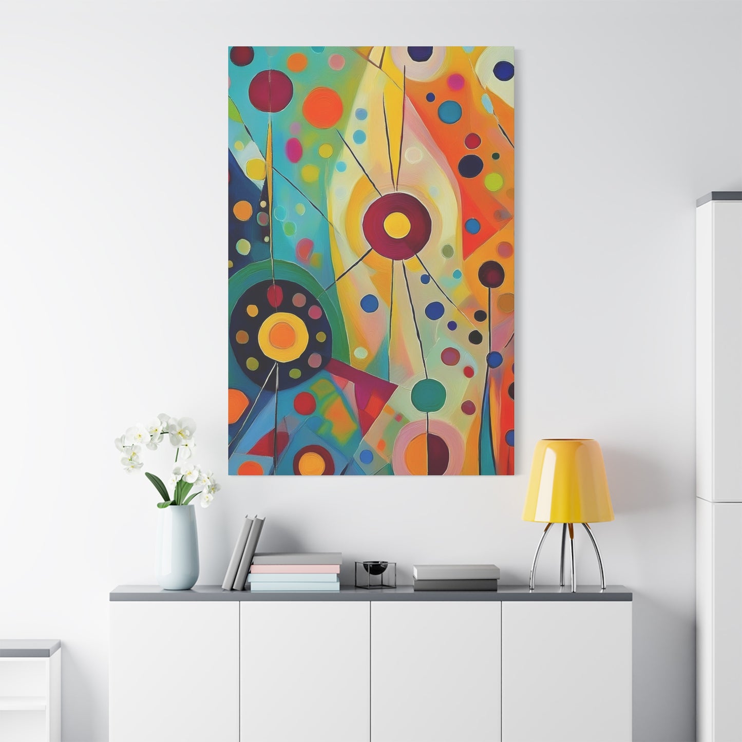 Abstract Oil Painting Print Canvas 20x24,20x30,24x30 24x32,24x36,30x40 32x48,36x48,40x60 Pine-Wood Inner Frame ABS-140
