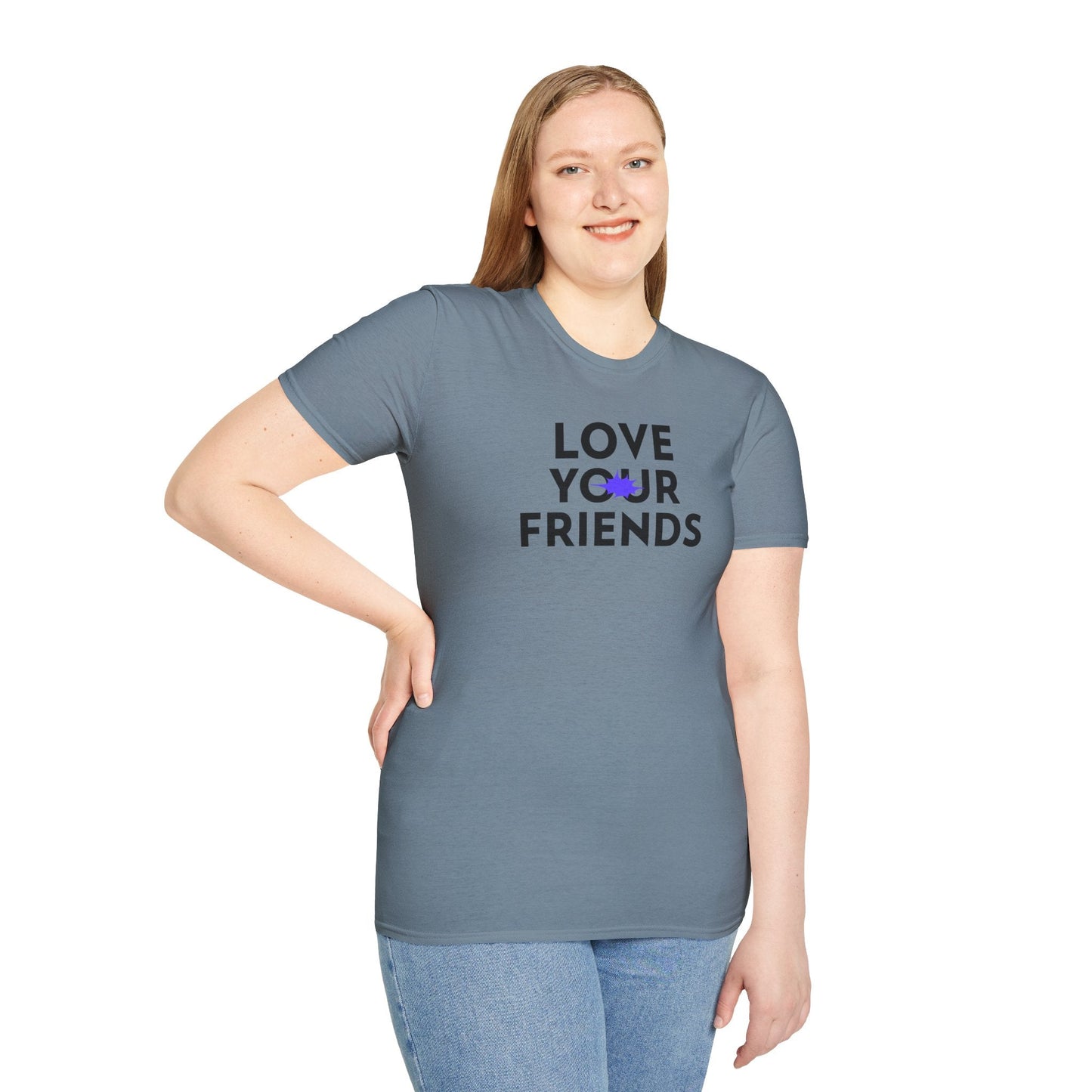Positive Slogan T Shirts Unisex Gildan Softstyle 64000 Ring Spun Cotton Tee With Positive Quotes