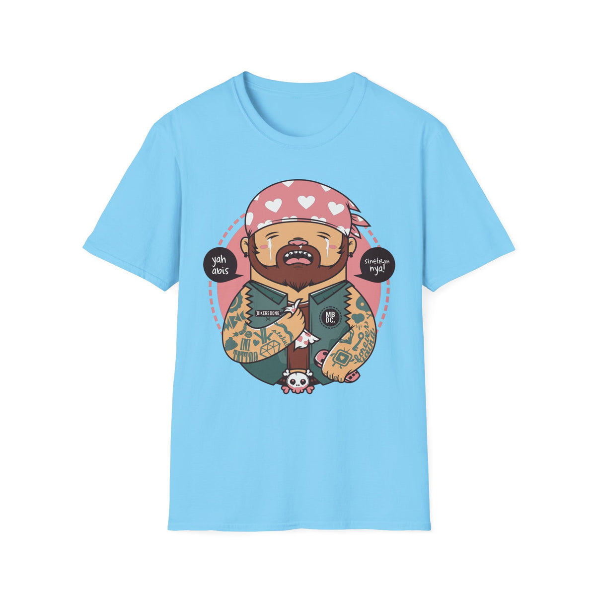 Funny Cartoon Animation Graphic Tee Gildan Unisex 100 Cotton Tee Shirt - 88