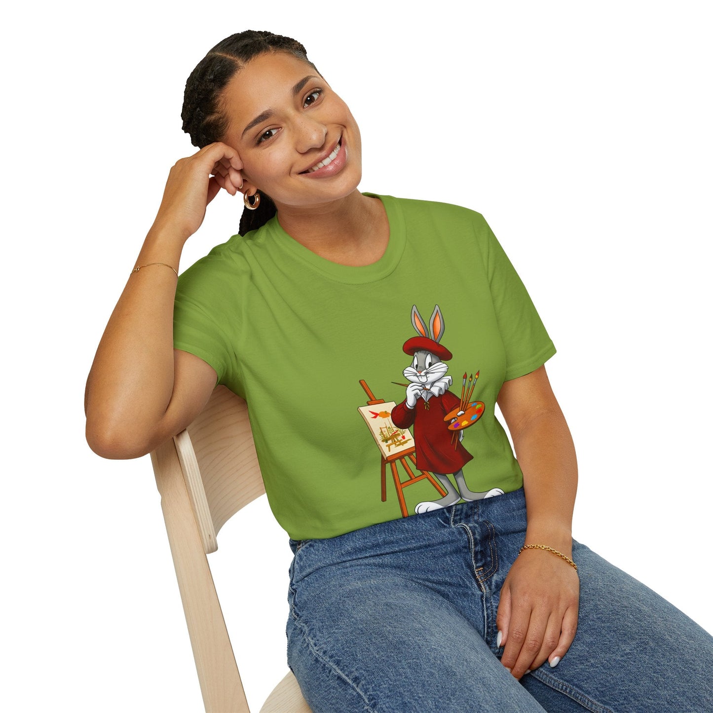 Bugs Bunny Cartoon Shirt Unisex Tee Shirt With Classic Animation Design Graphic Artwork