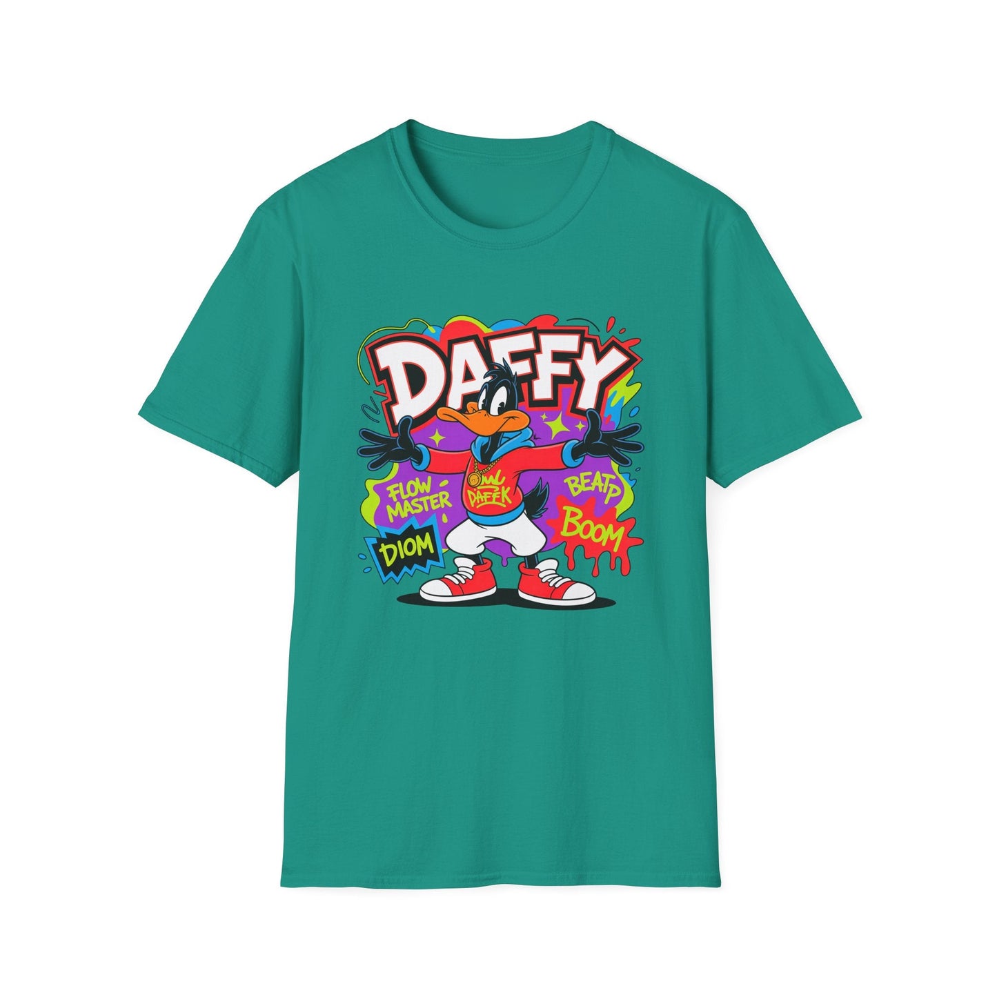 Funny Animals Cartoon T Shirt With Animation Design Gildan Softstyle 64000 Unisex Tee Collection