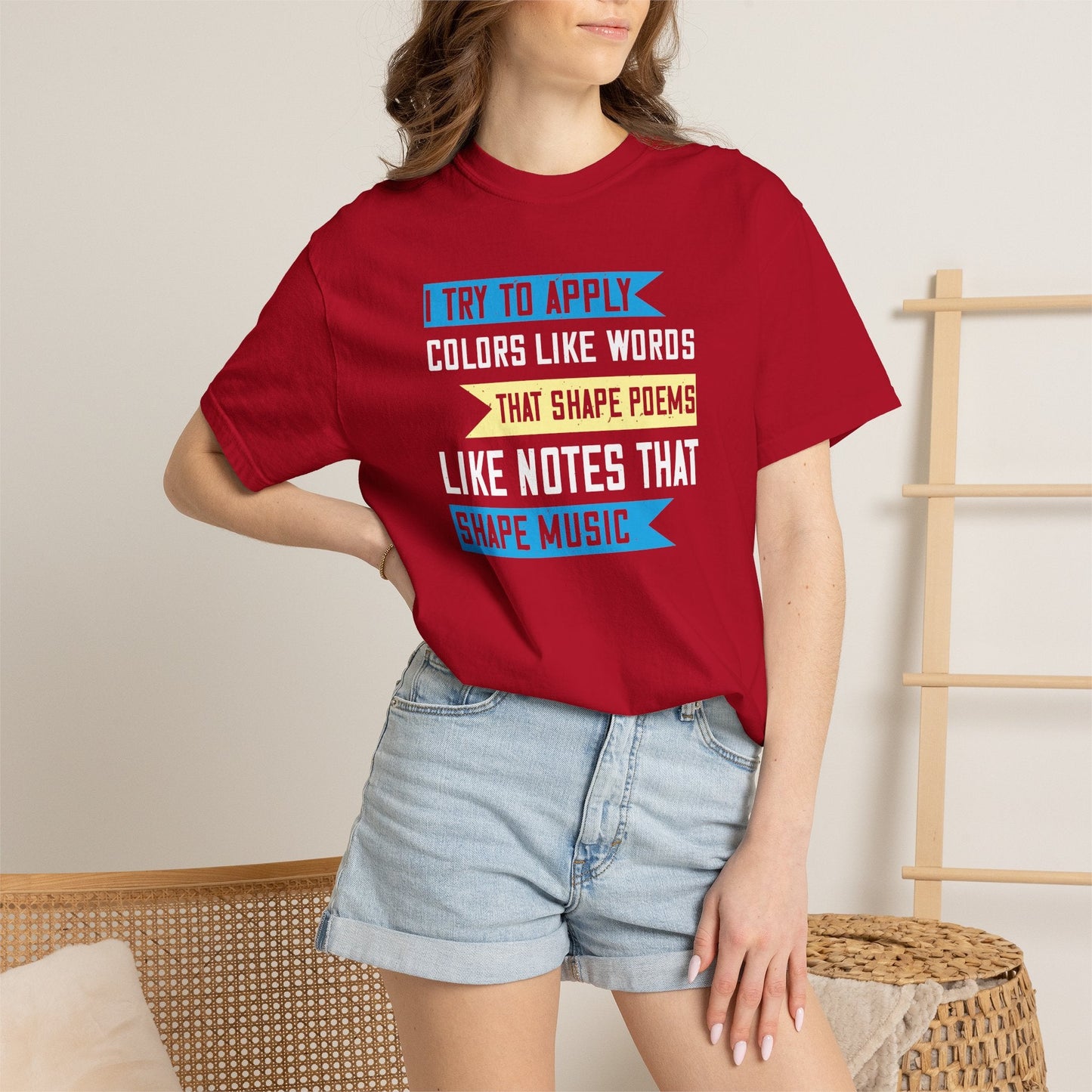 Music Graphic Design Unisex Cotton T-shirt m