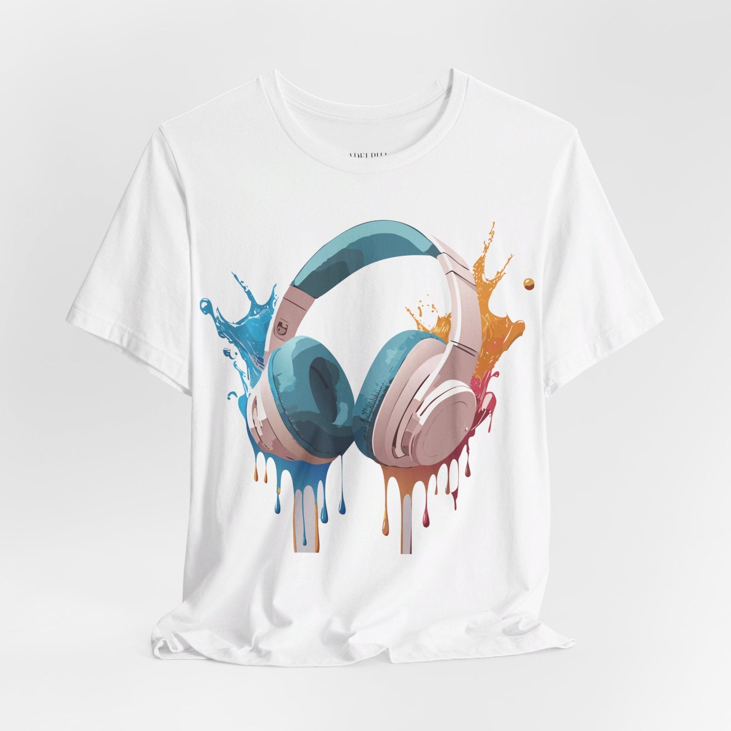Music Graphic T Shirt Unisex Jersey Short Sleeve With Vintage Inspired Artwork Adelpha