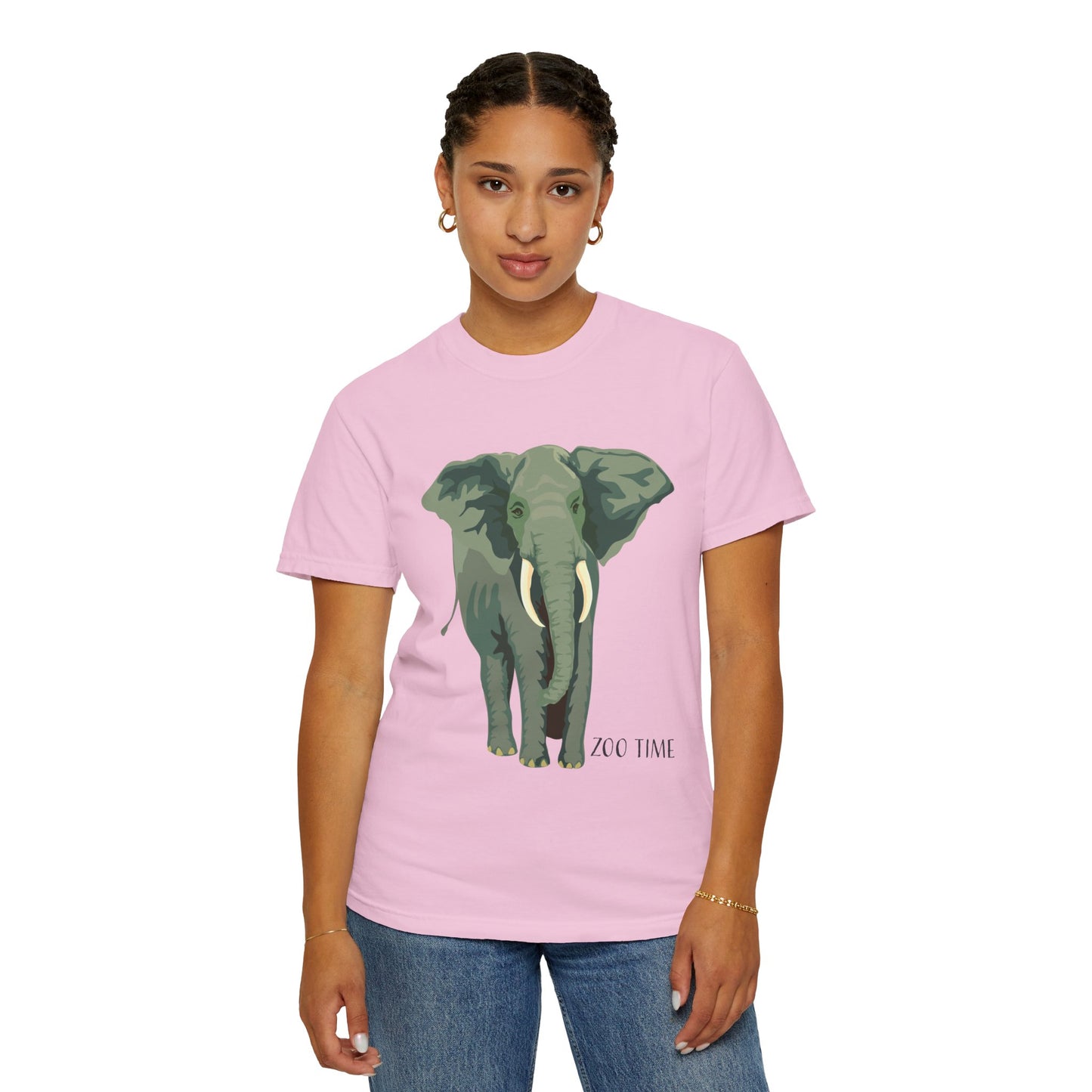 Unisex T-shirt with animal prints