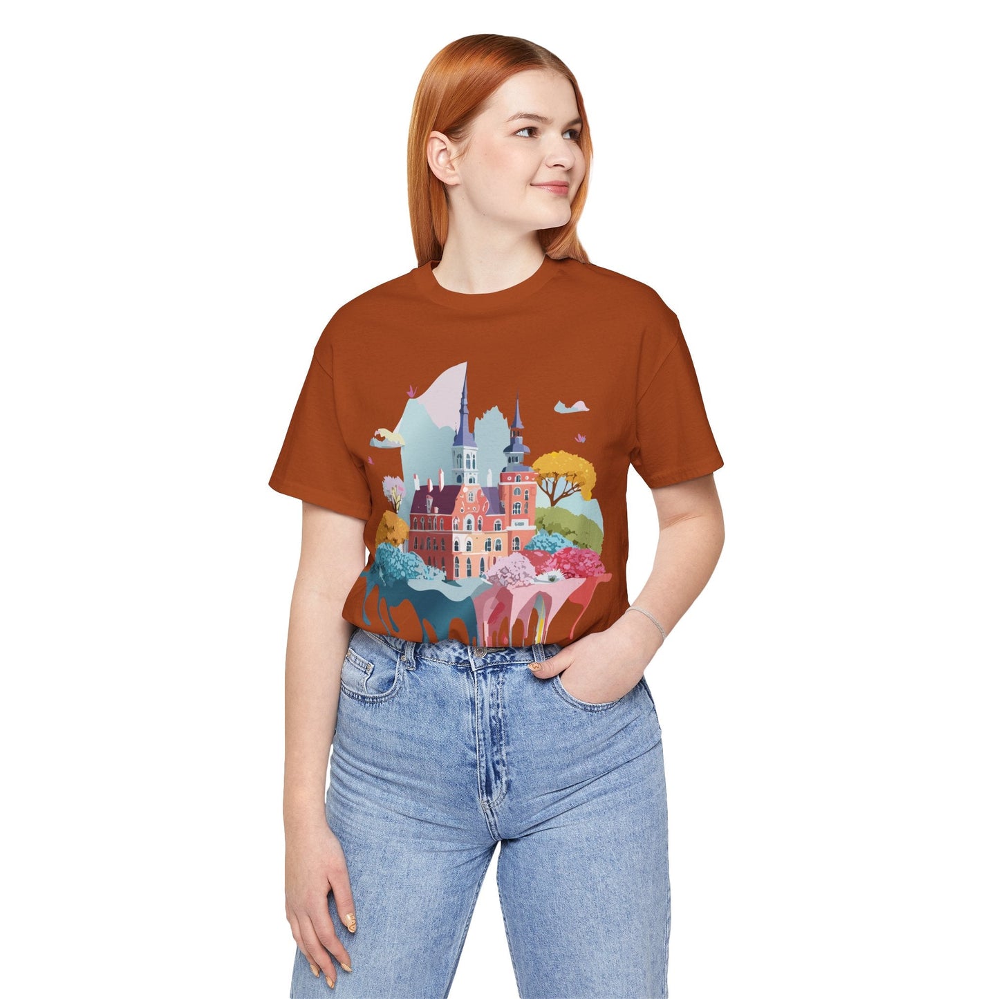 Germany Tourist Shirt Graphic Tee Unisex Vintage Inspired Design Adelpha Short Sleeve