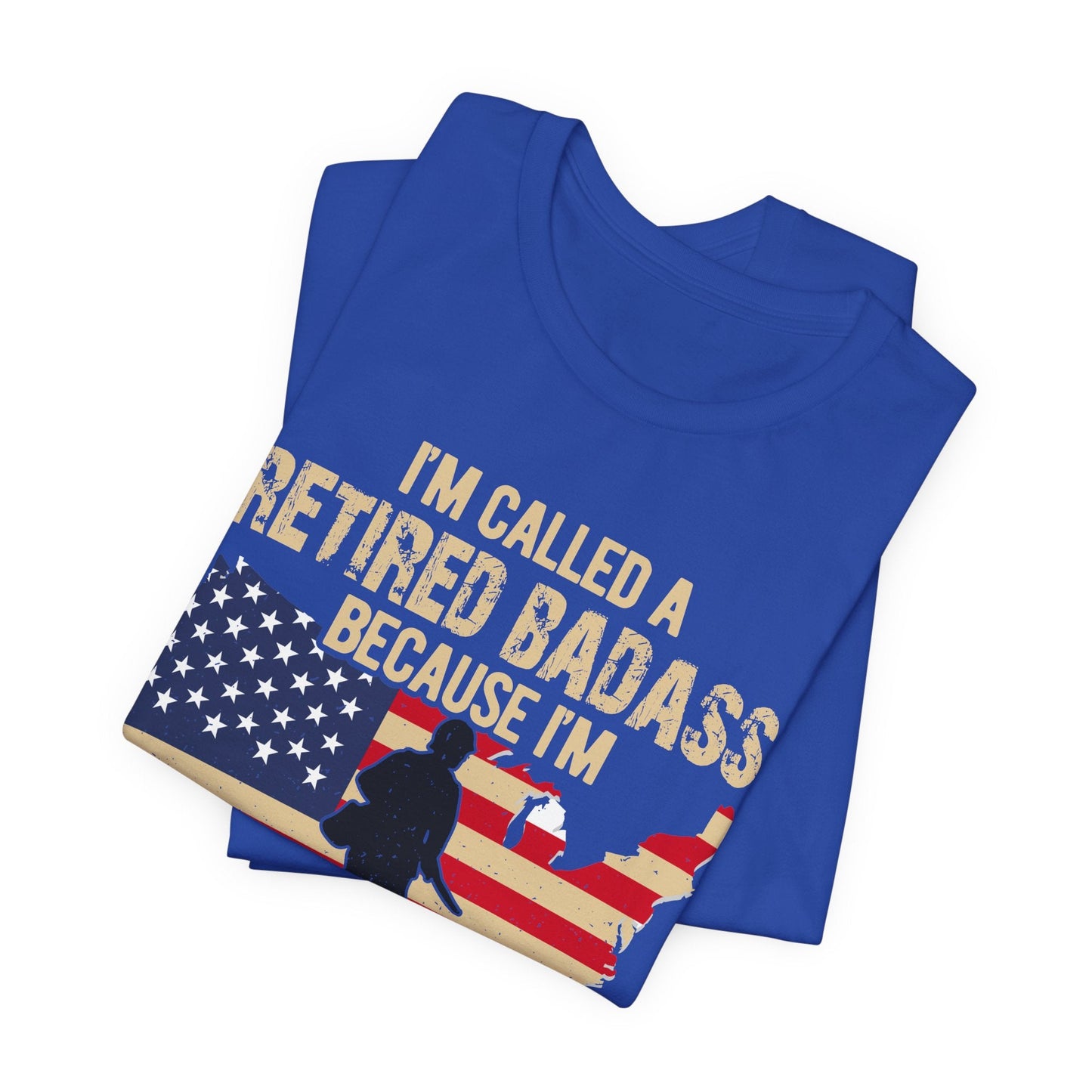 Army Veteran Patriotic Graphic Design Unisex Cotton T-Shirt v22