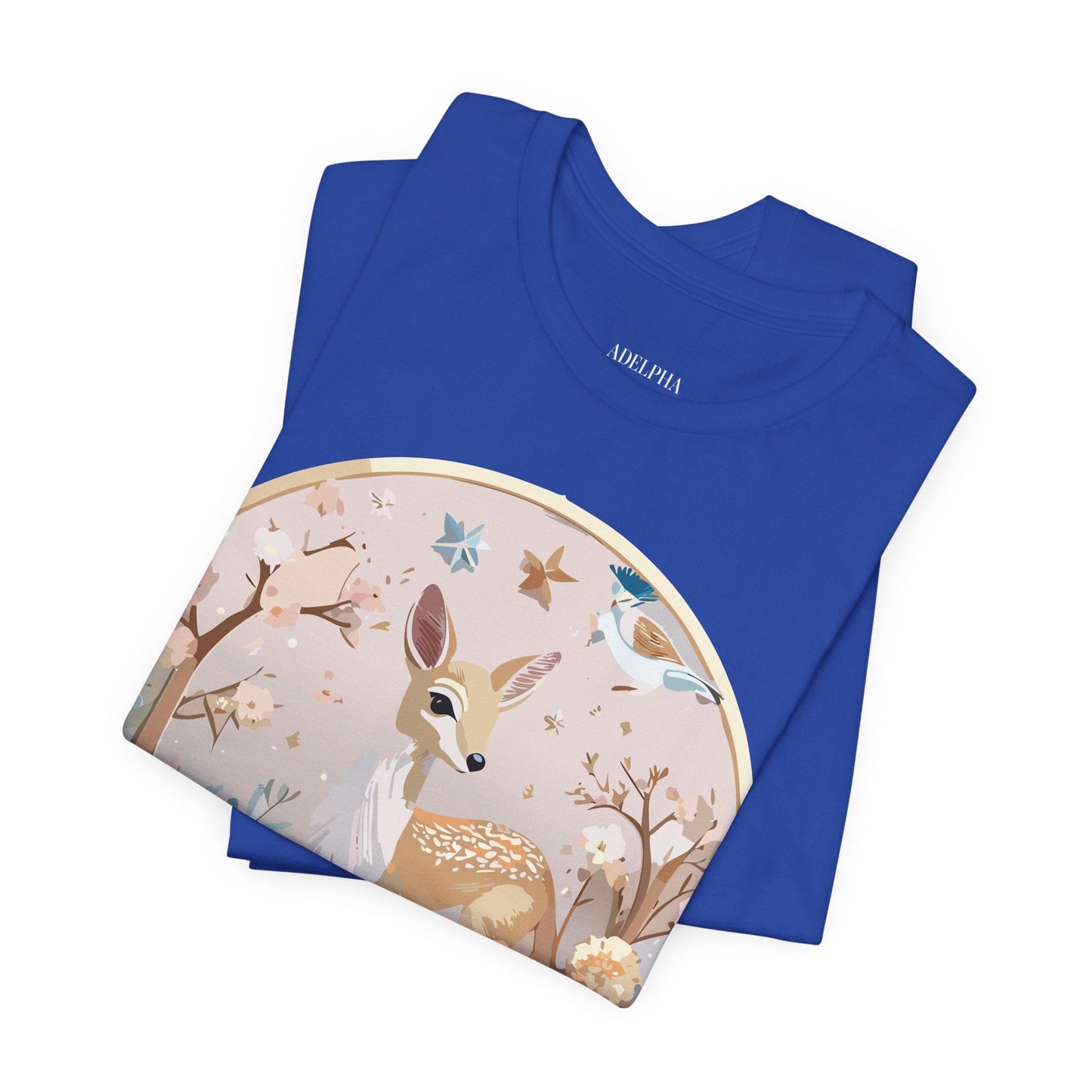 Adelpha Medallion Shirt Unisex Graphic Tee Vintage Inspired Art Design Short Sleeve T Shirt