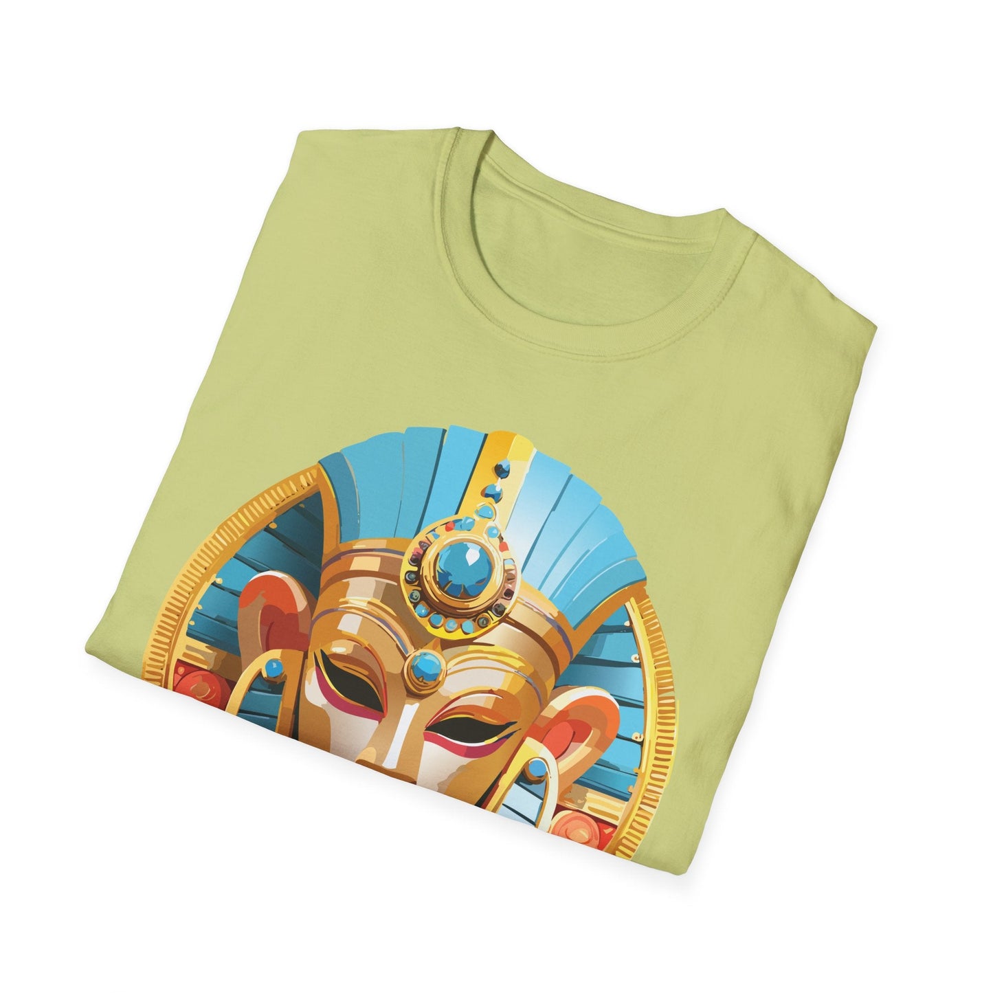 Mask Tee Shirt Unisex Softstyle Short Sleeve Art Design T Shirt 100 Percent Ring Spun Cotton