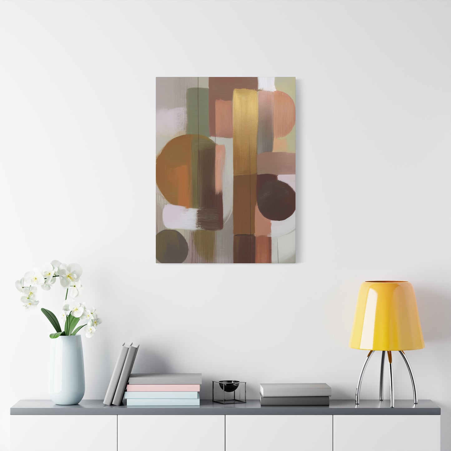 Abstract Geometric Painting Print Canvas 20x24,20x30,24x30 24x32,24x36,30x40 32x48,36x48,40x60 Pine-Wood Inner Frame ABS-52